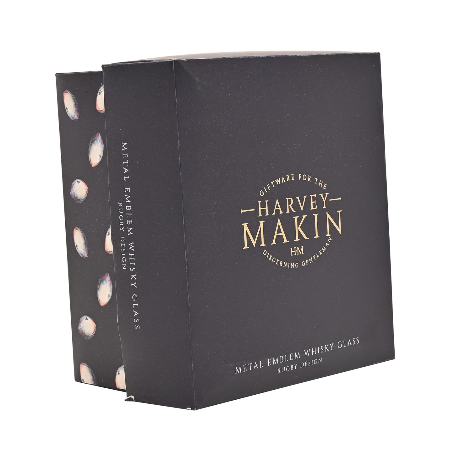 Harvey Makin Whisky Glass - Rugby