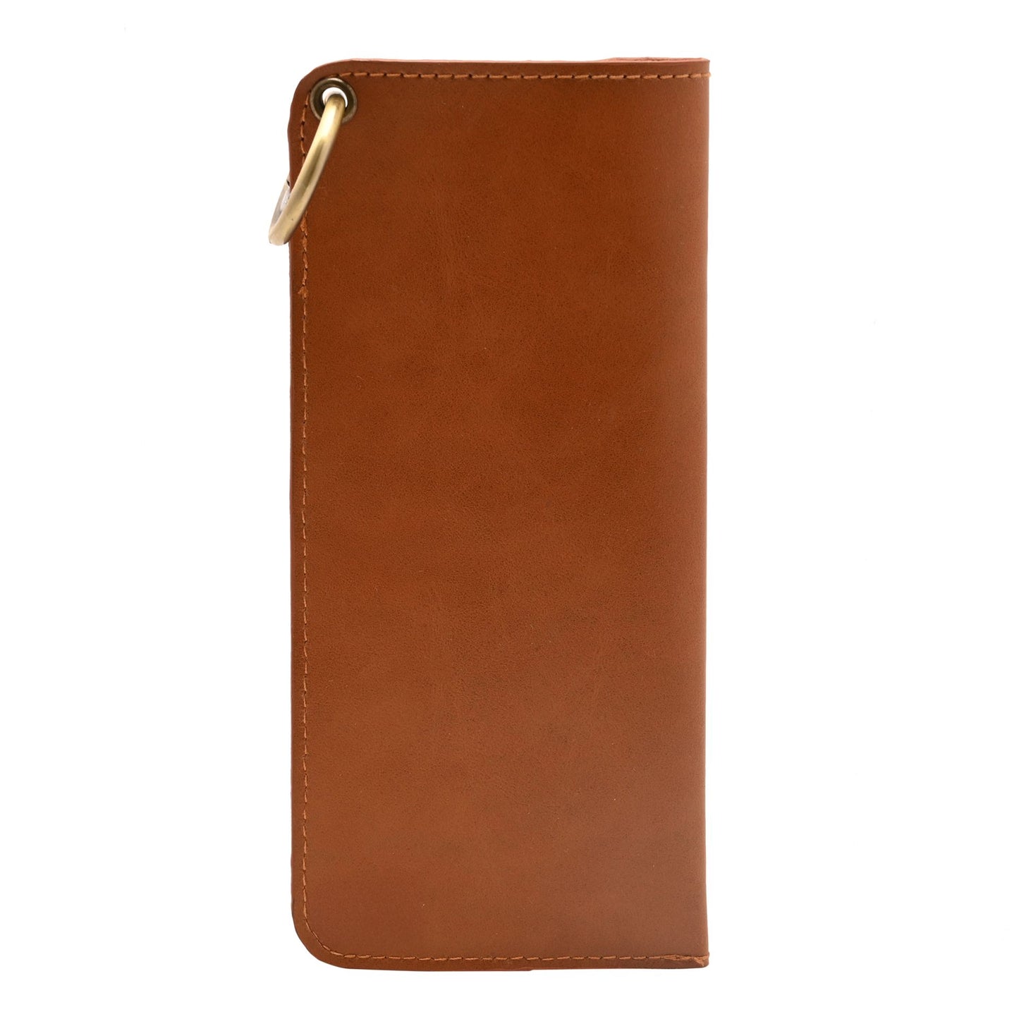 Harvey Makin Glasses Case with Carabiner Clip - Tan