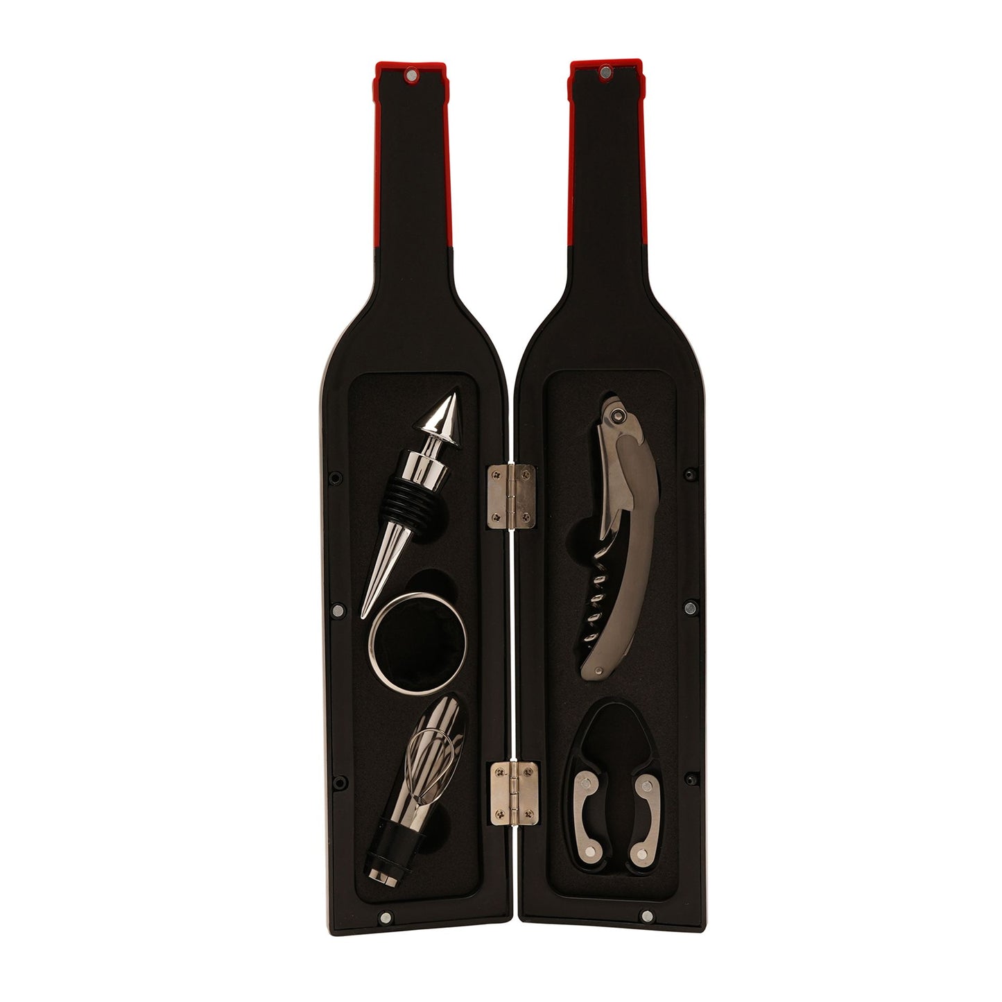 Harvey Makin Bar Set Large Wine Bottle Shape Corkscrew Set