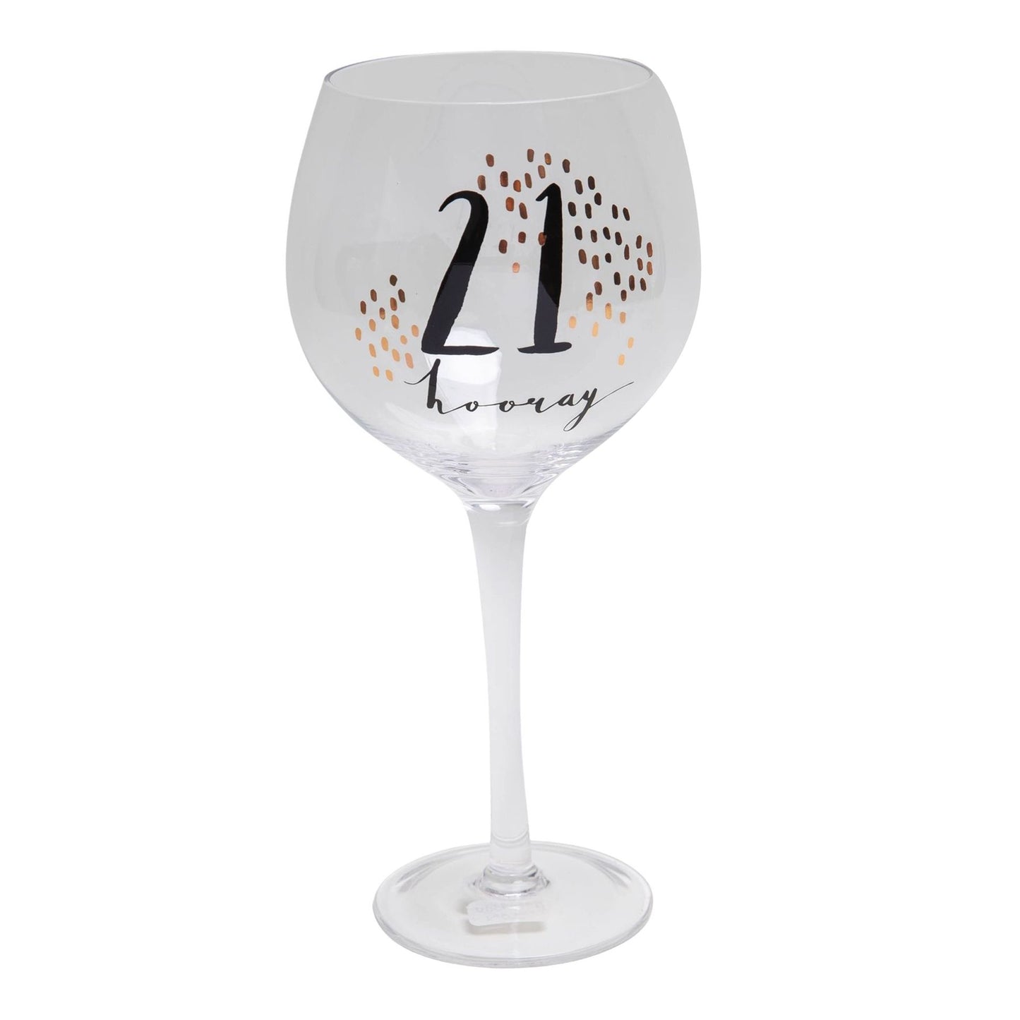 Luxe Birthday Gin Glass - 21