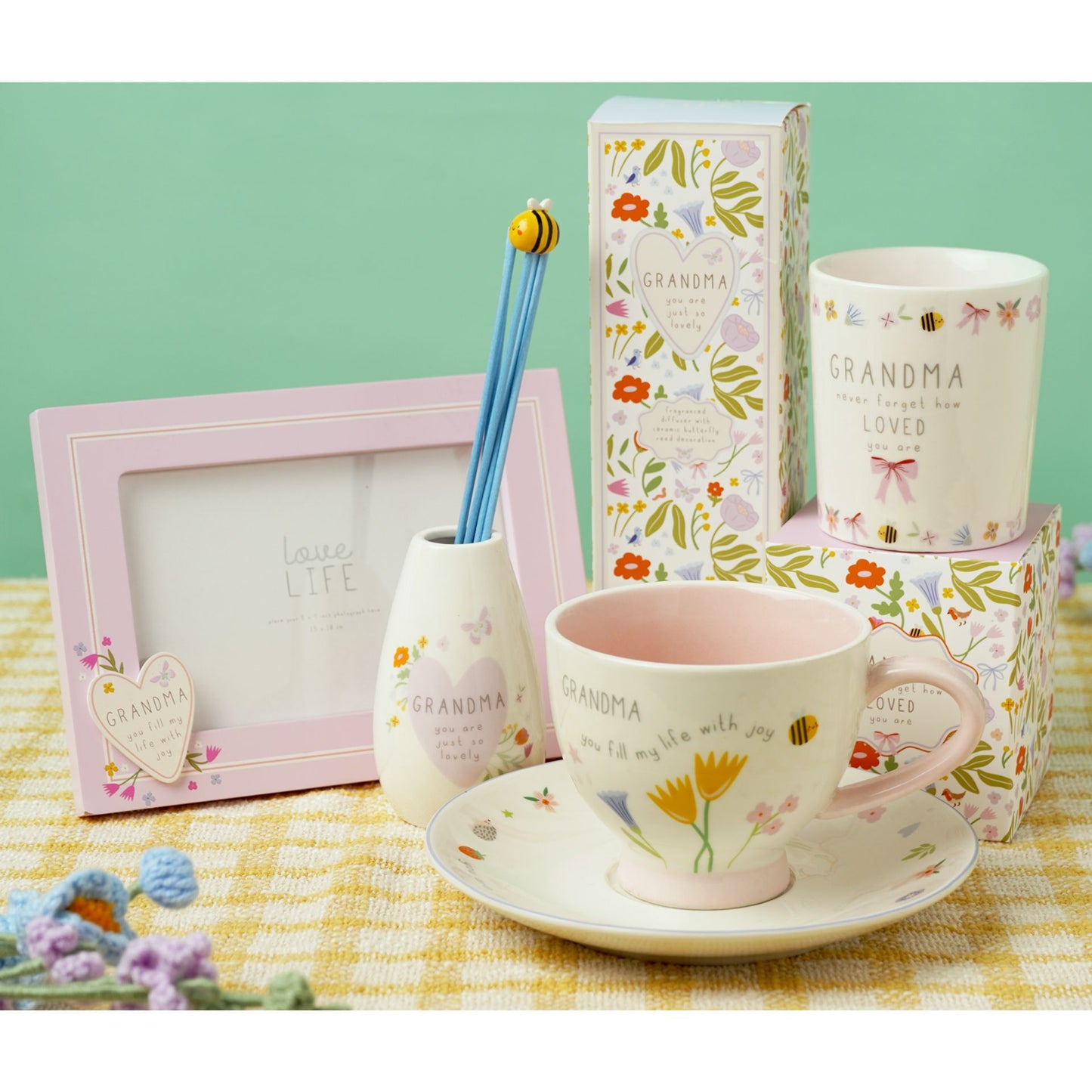Love Life Ceramic Diffuser - Grandma