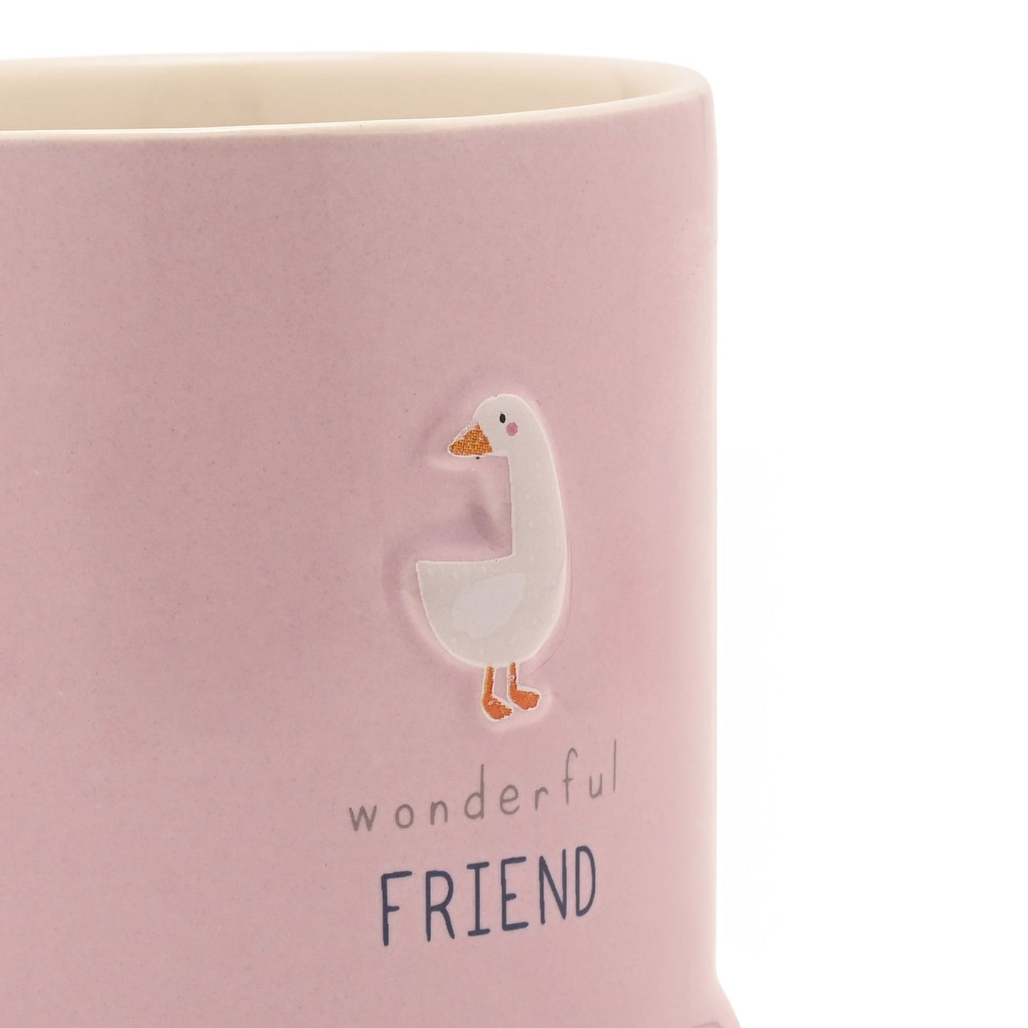 Love Life Embossed Mug - Friend