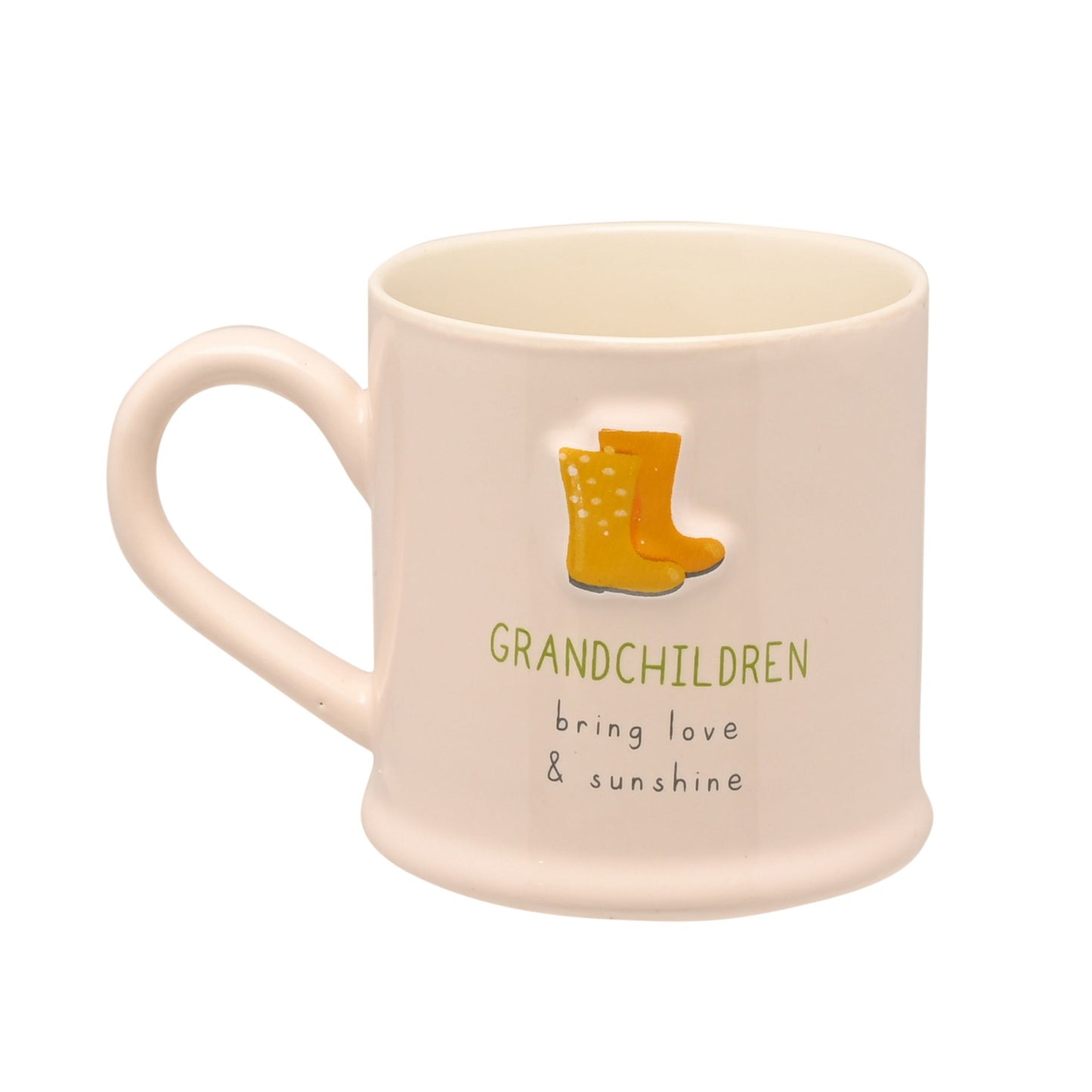 Love Life Embossed Mug - Grandchildren