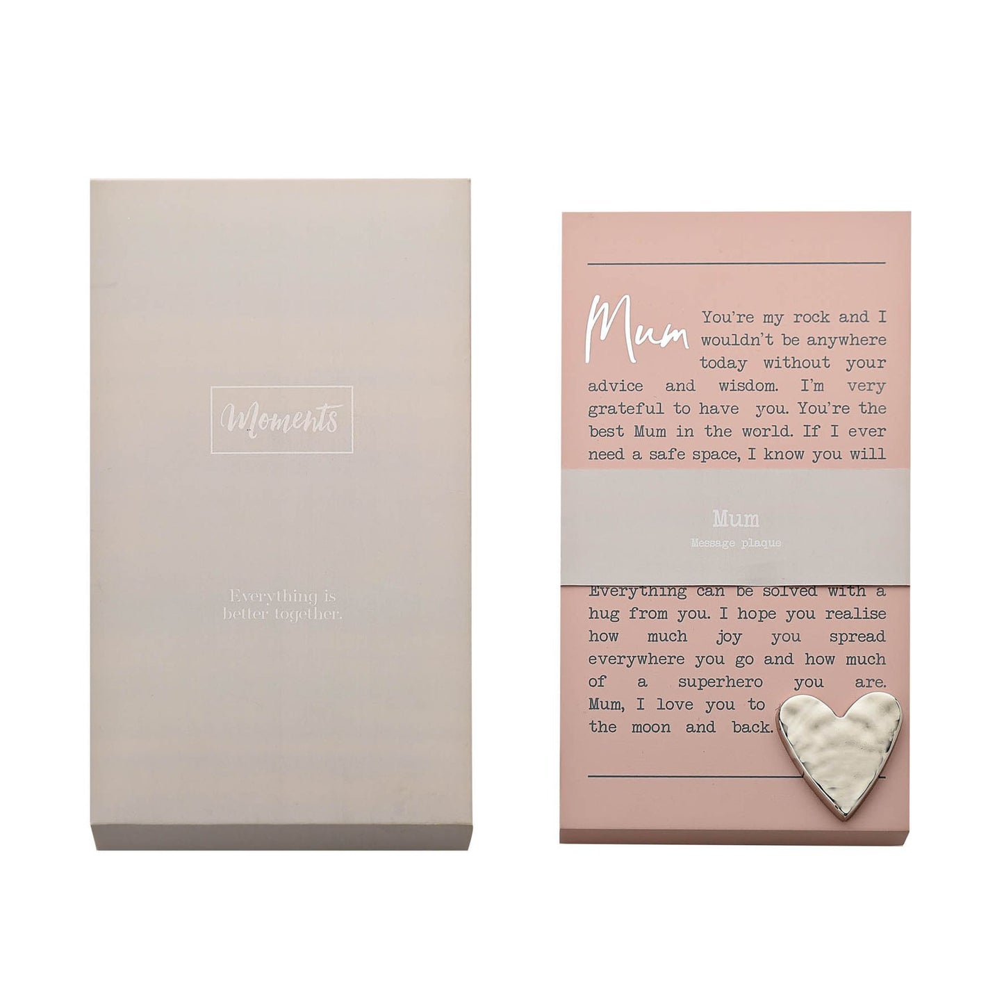 Moments Standing Plaque - Mum
