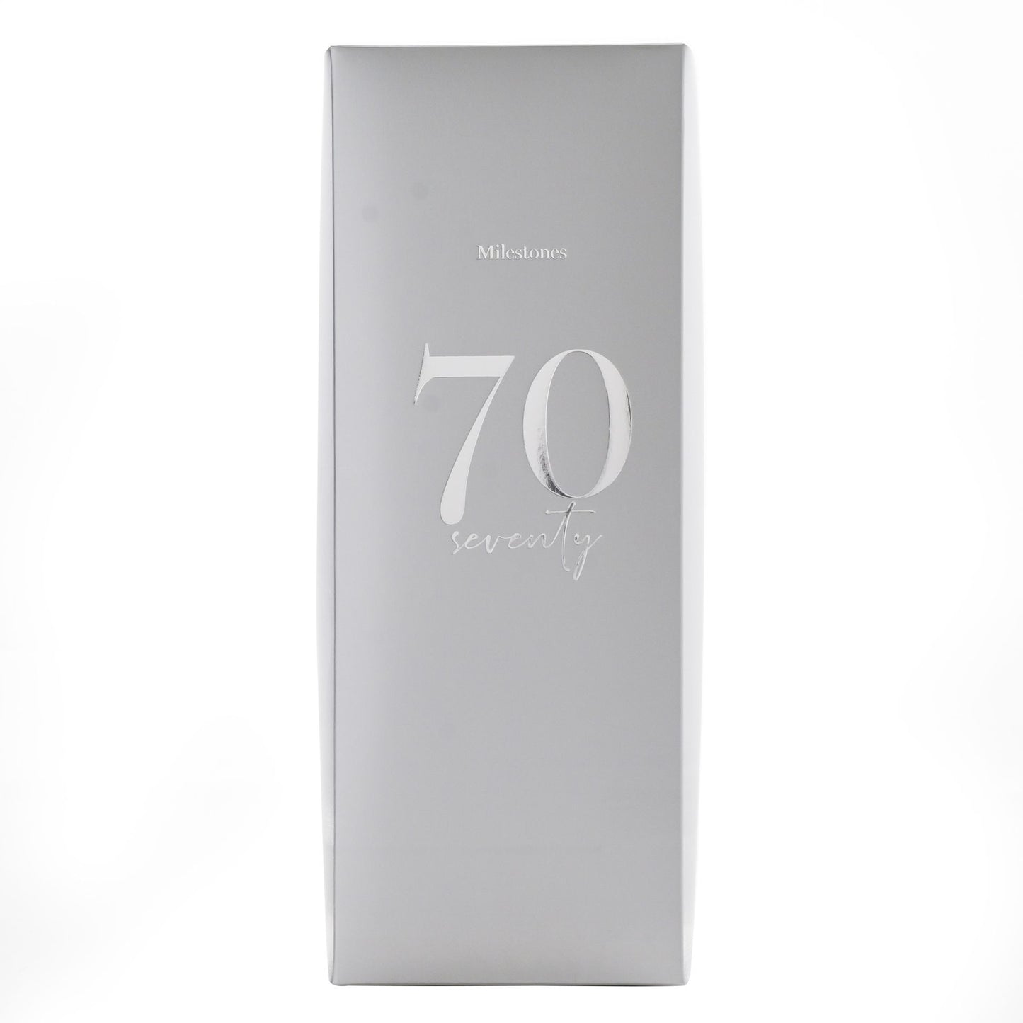 Milestones Champagne Flute 70th Birthday