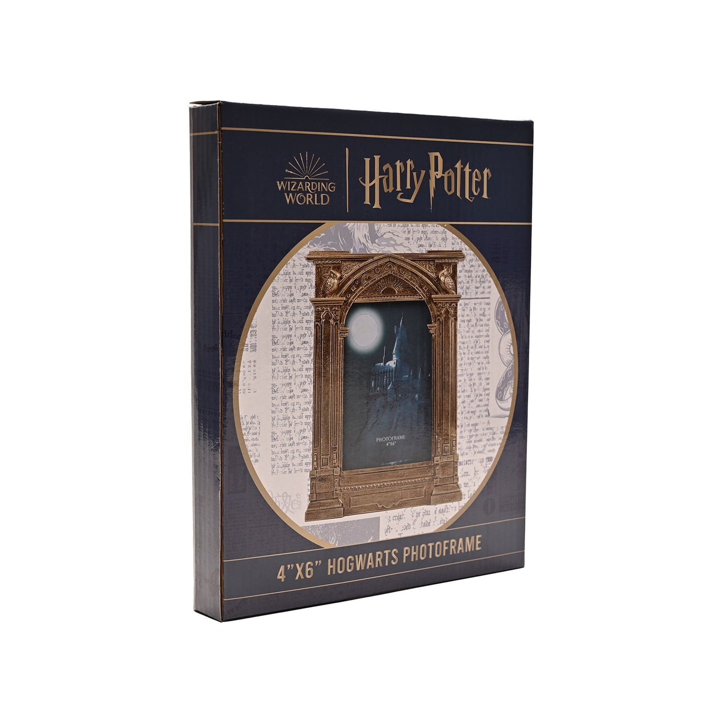 Warner Bros Harry Potter Alumni Gold Photo Frame Hogwarts