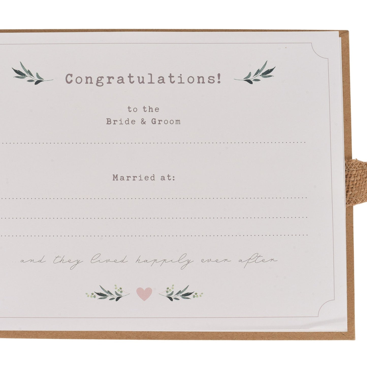Love Story Photo Album "Every Love Story"