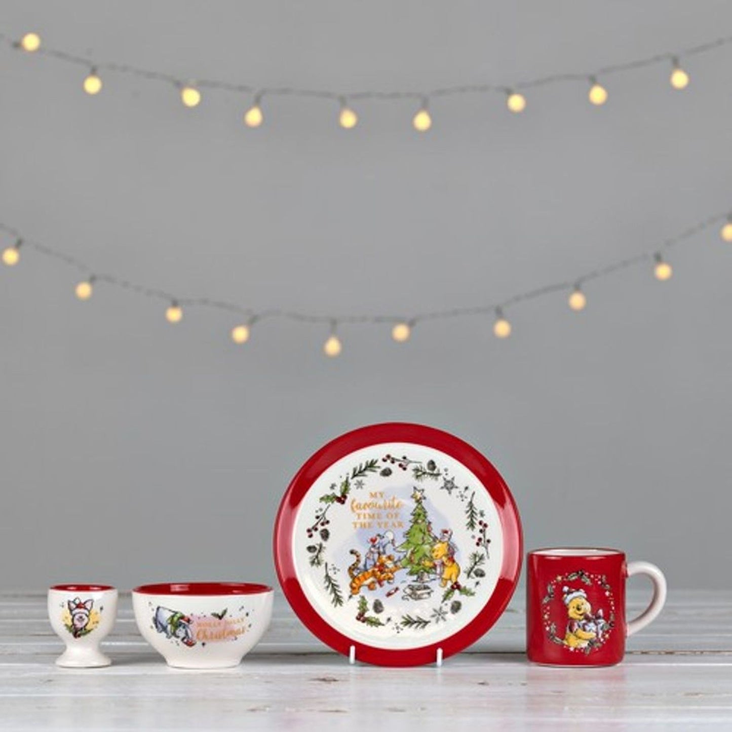 Disney Winnie Ceramic Dinner Set