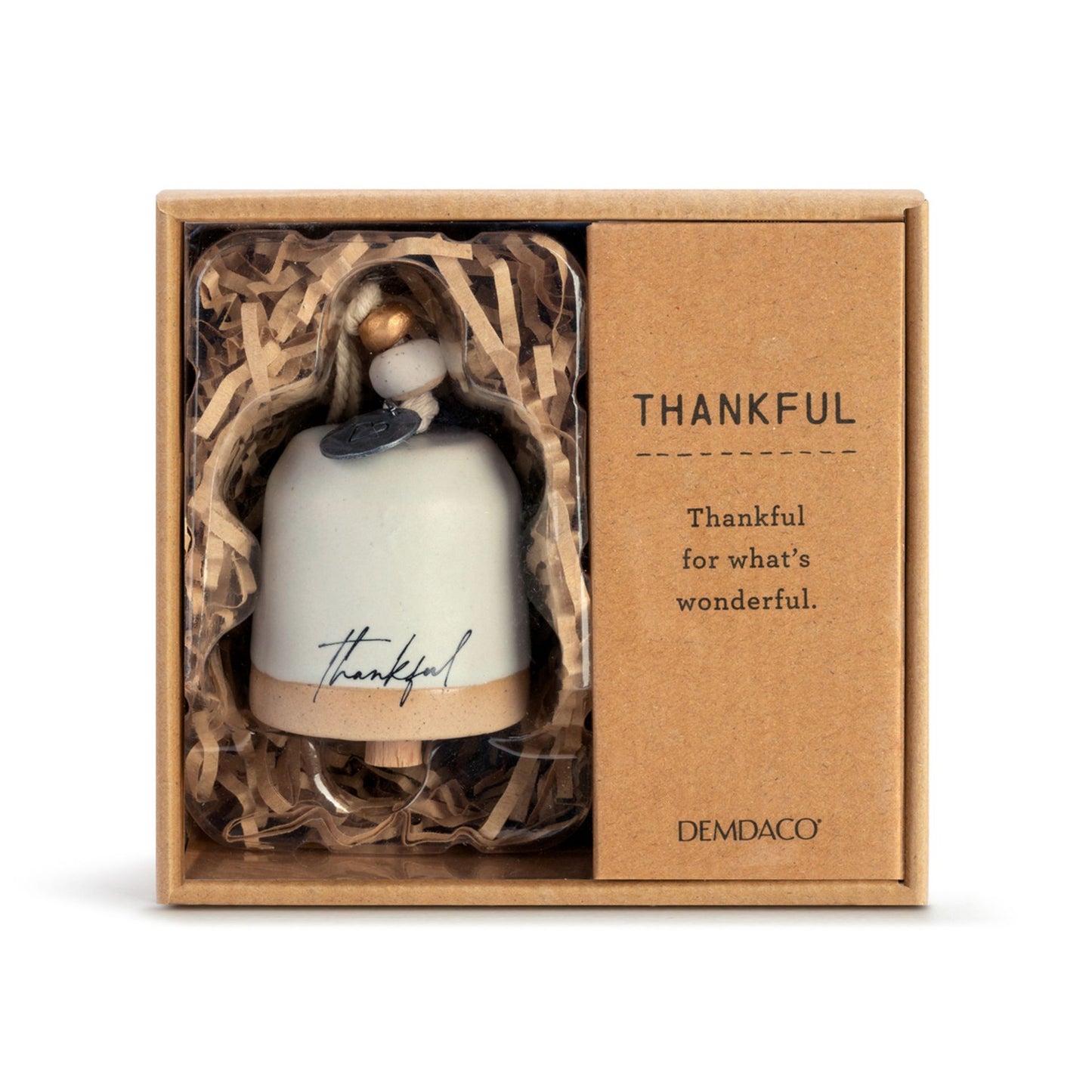 Demdaco Inspired Collection Mini Bell - Thankful