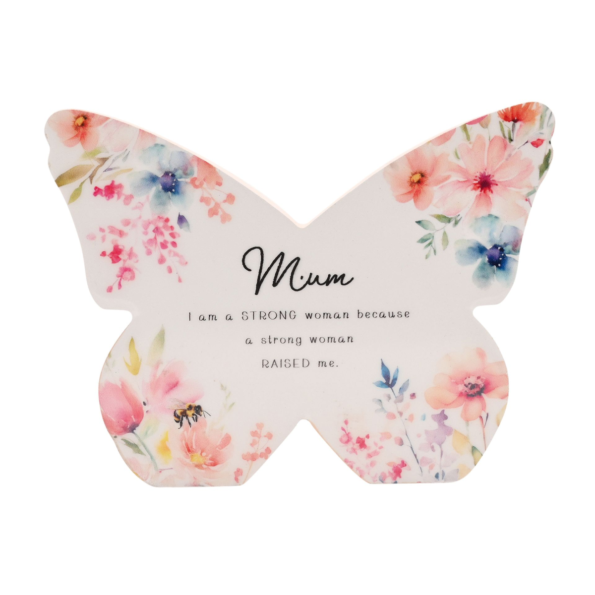 The Cottage Garden Floral Mantel Butterfly - Mum