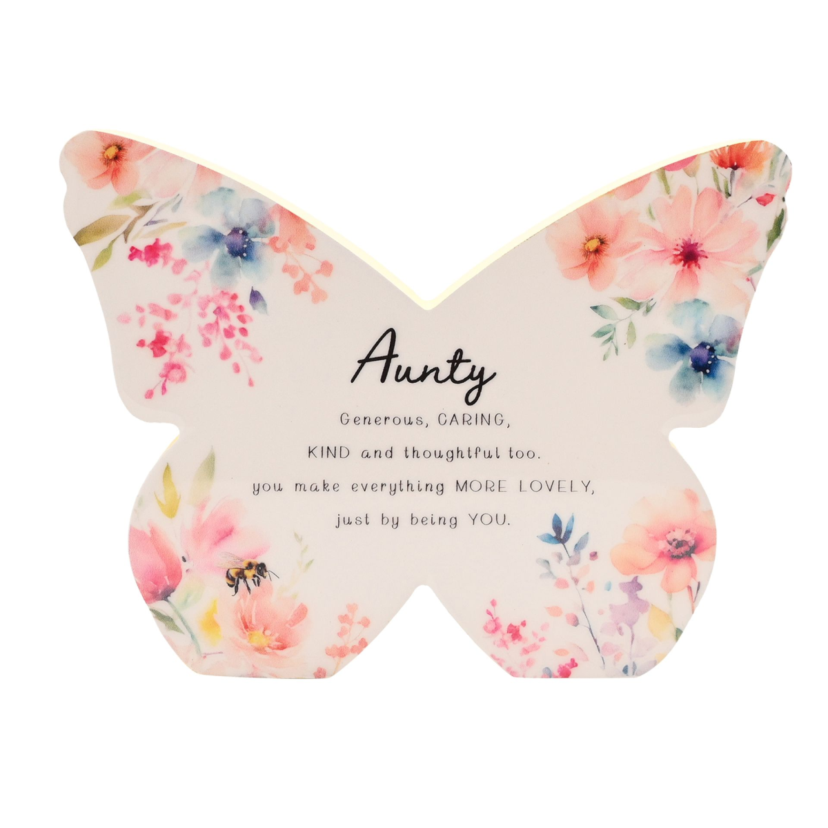 The Cottage Garden Floral Mantel Butterfly - Aunty
