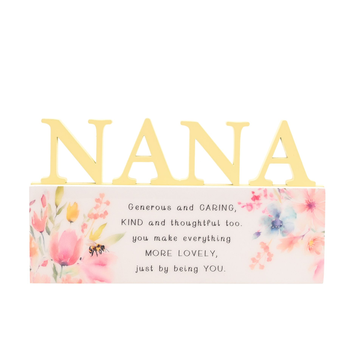 The Cottage Garden Floral Word - Nana