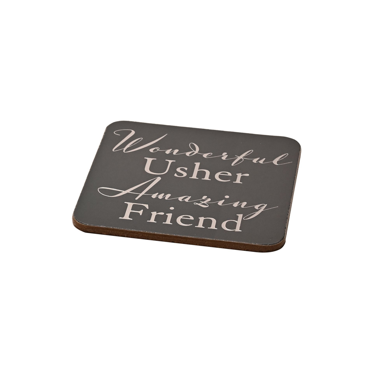 Amore Whisky Glass and Coaster - Usher