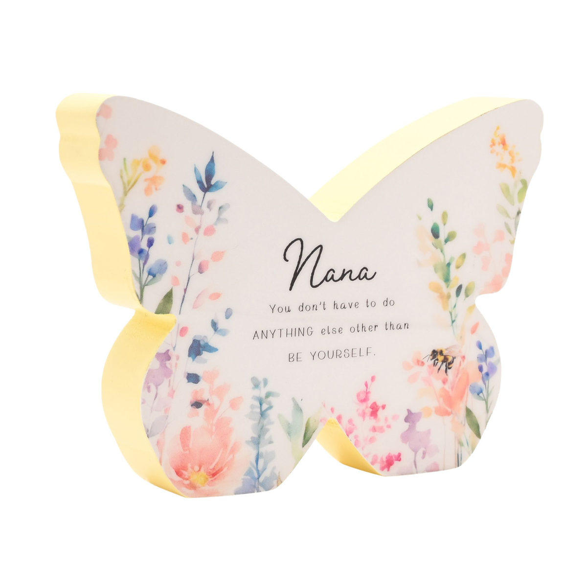 The Cottage Garden Floral Mantel Butterfly - Nana