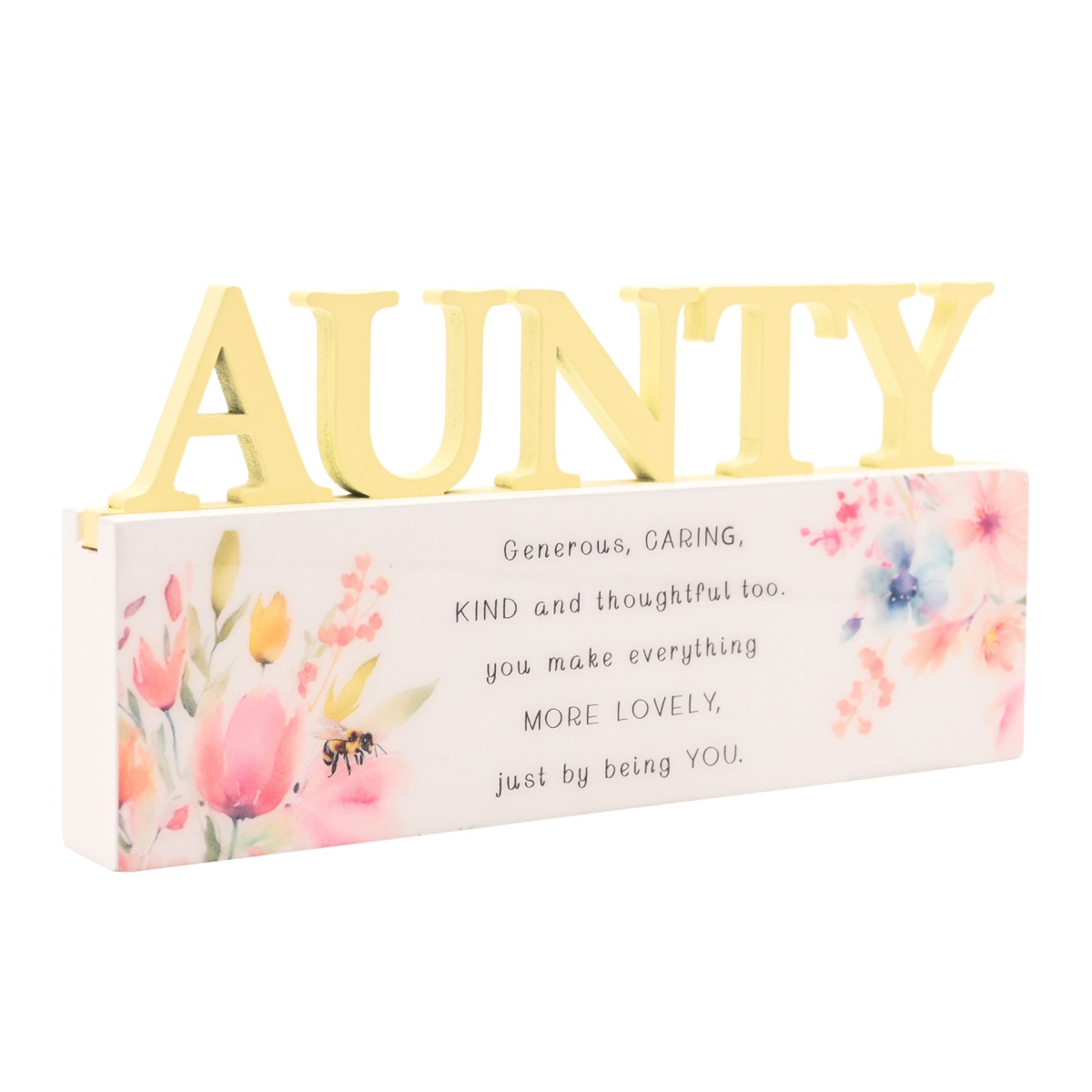 The Cottage Garden Floral Word - Aunty