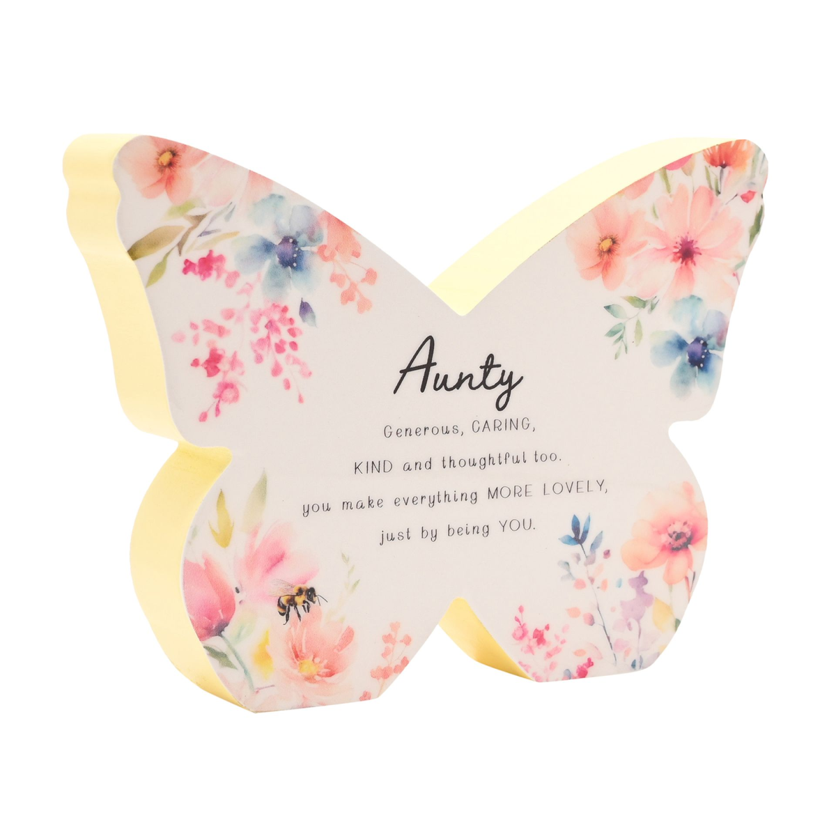The Cottage Garden Floral Mantel Butterfly - Aunty