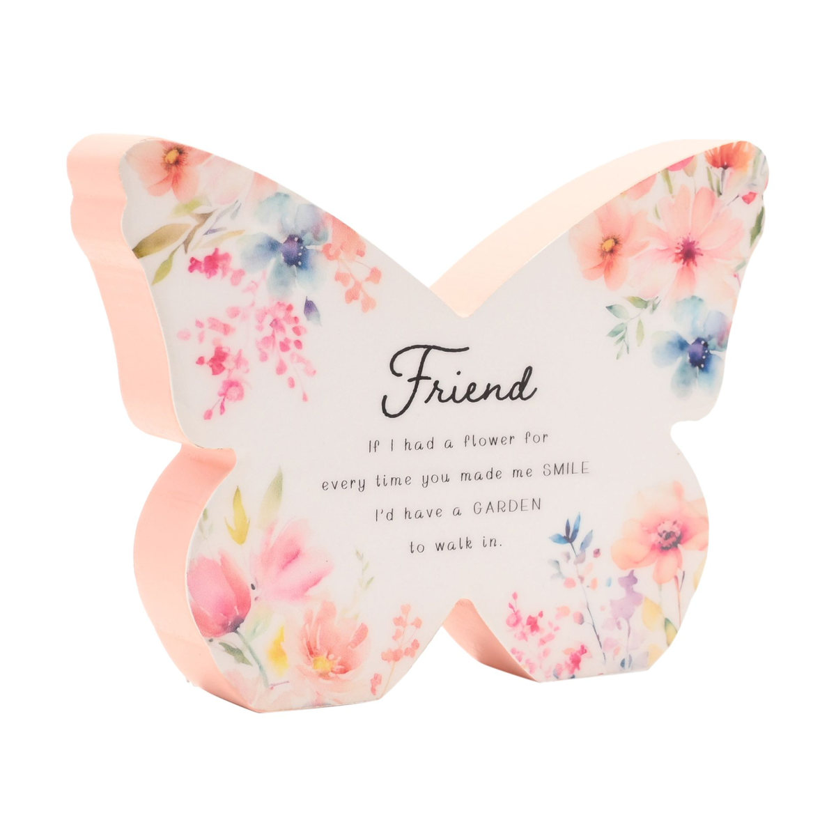 The Cottage Garden Floral Mantel Butterfly - Friend