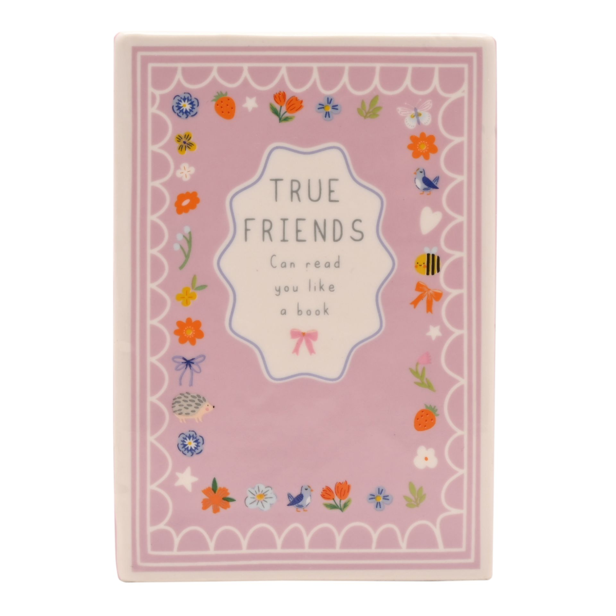Love Life Book Vase 15cm - Friends