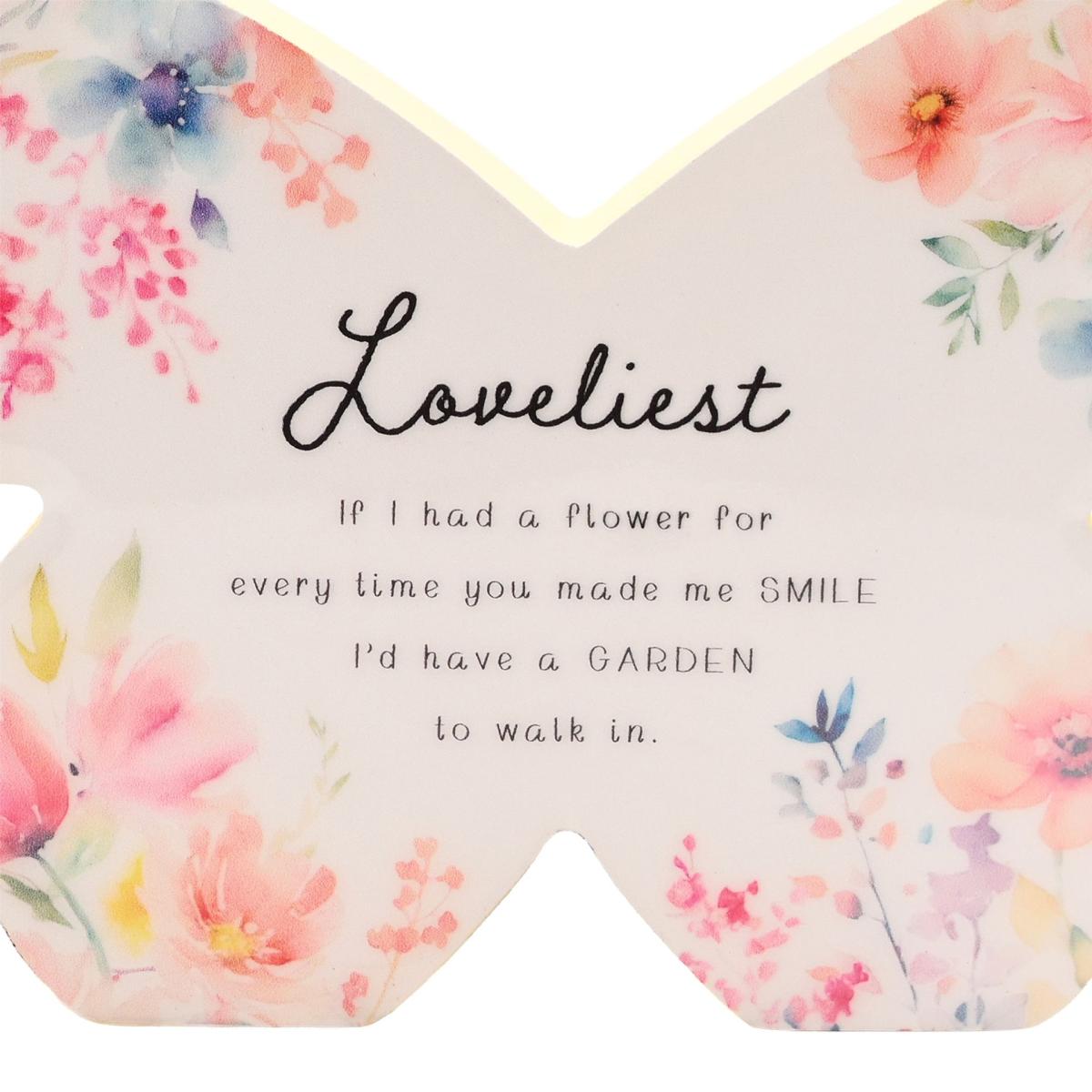 The Cottage Garden Floral Mantel Butterfly - Loveliest