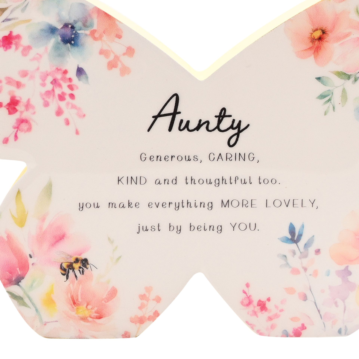 The Cottage Garden Floral Mantel Butterfly - Aunty