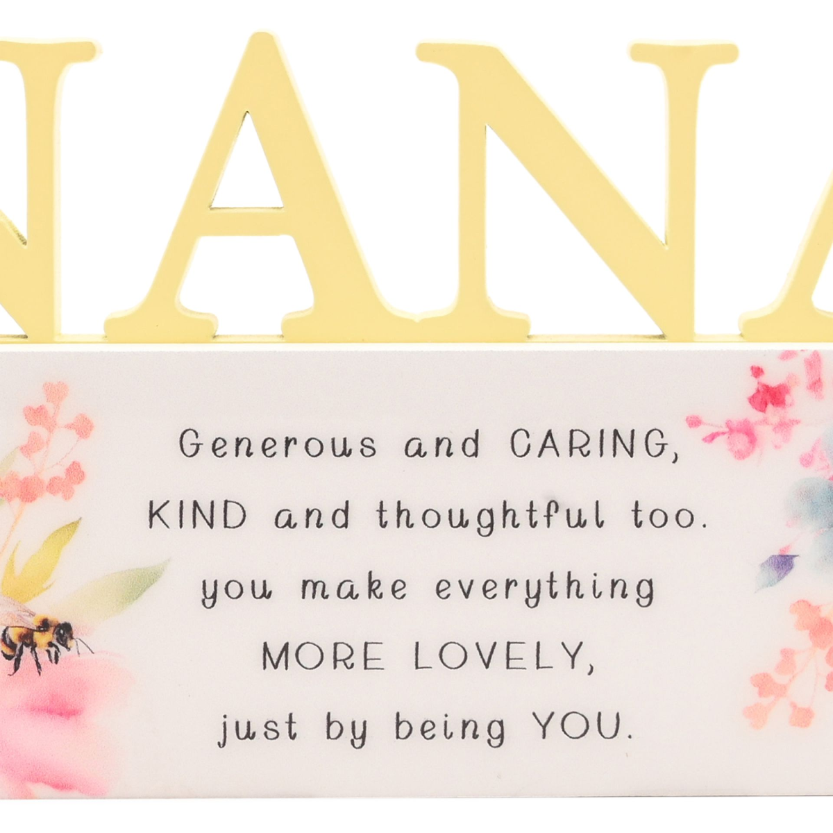 The Cottage Garden Floral Word - Nana