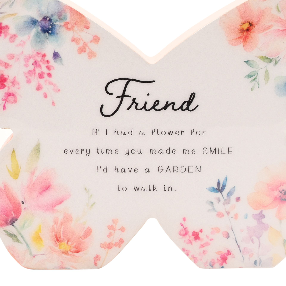 The Cottage Garden Floral Mantel Butterfly - Friend