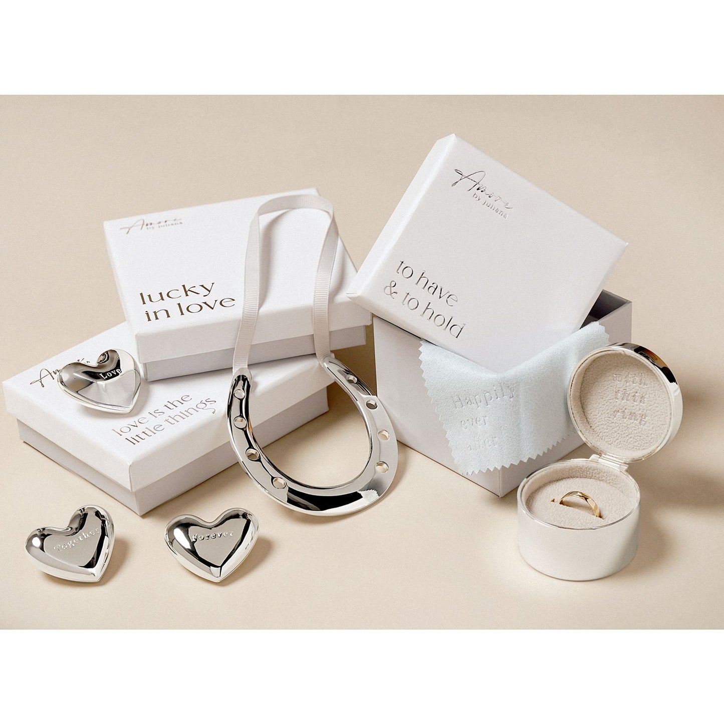 Amore Silverplated Horse Shoe