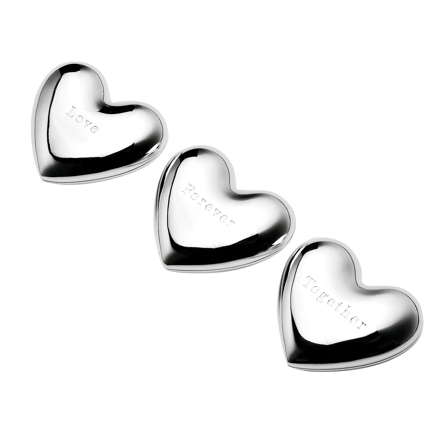 Amore Silverplated Charms - Love