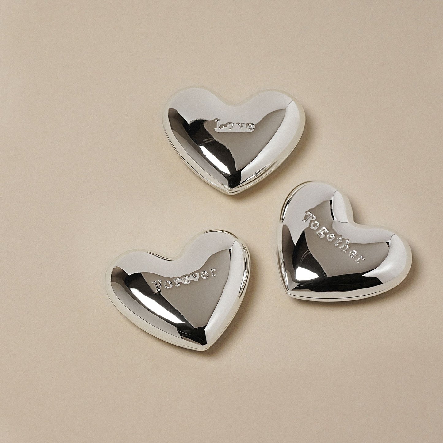 Amore Silverplated Charms - Love