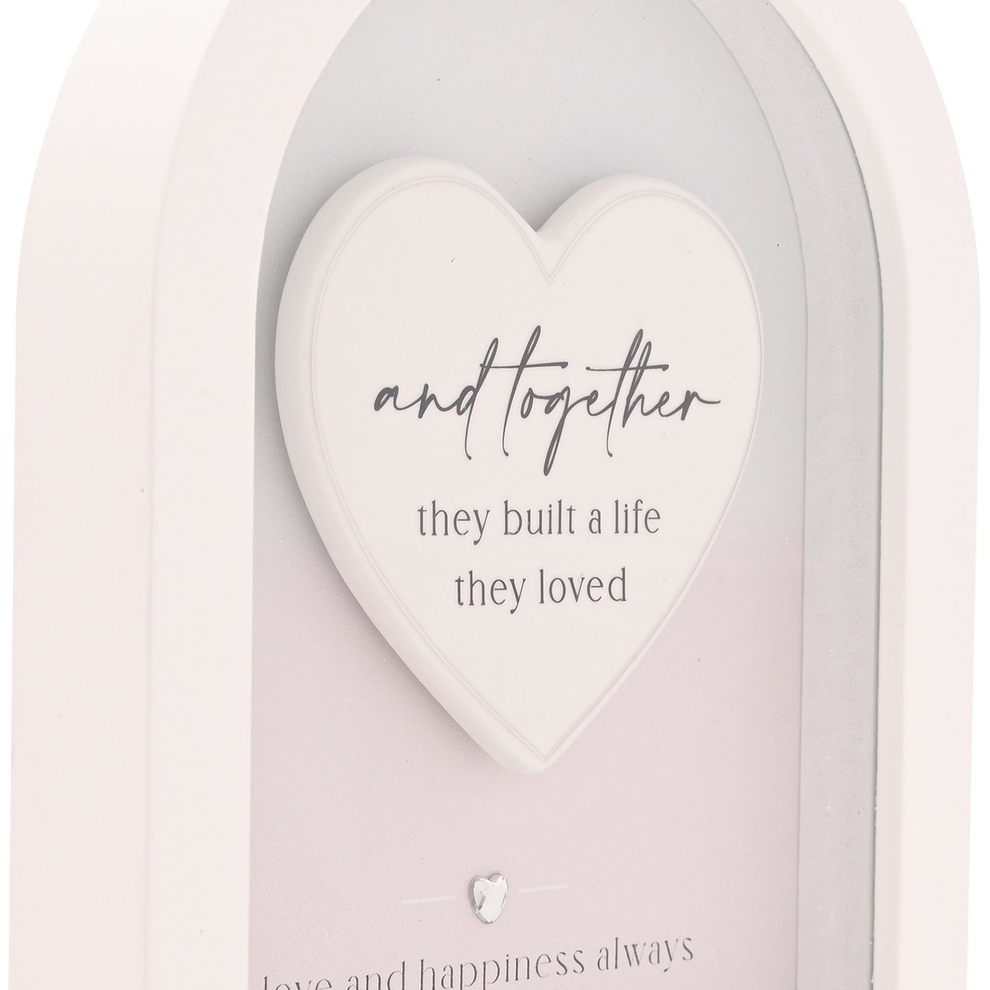 Amore Arch Plaque 18cm - Together