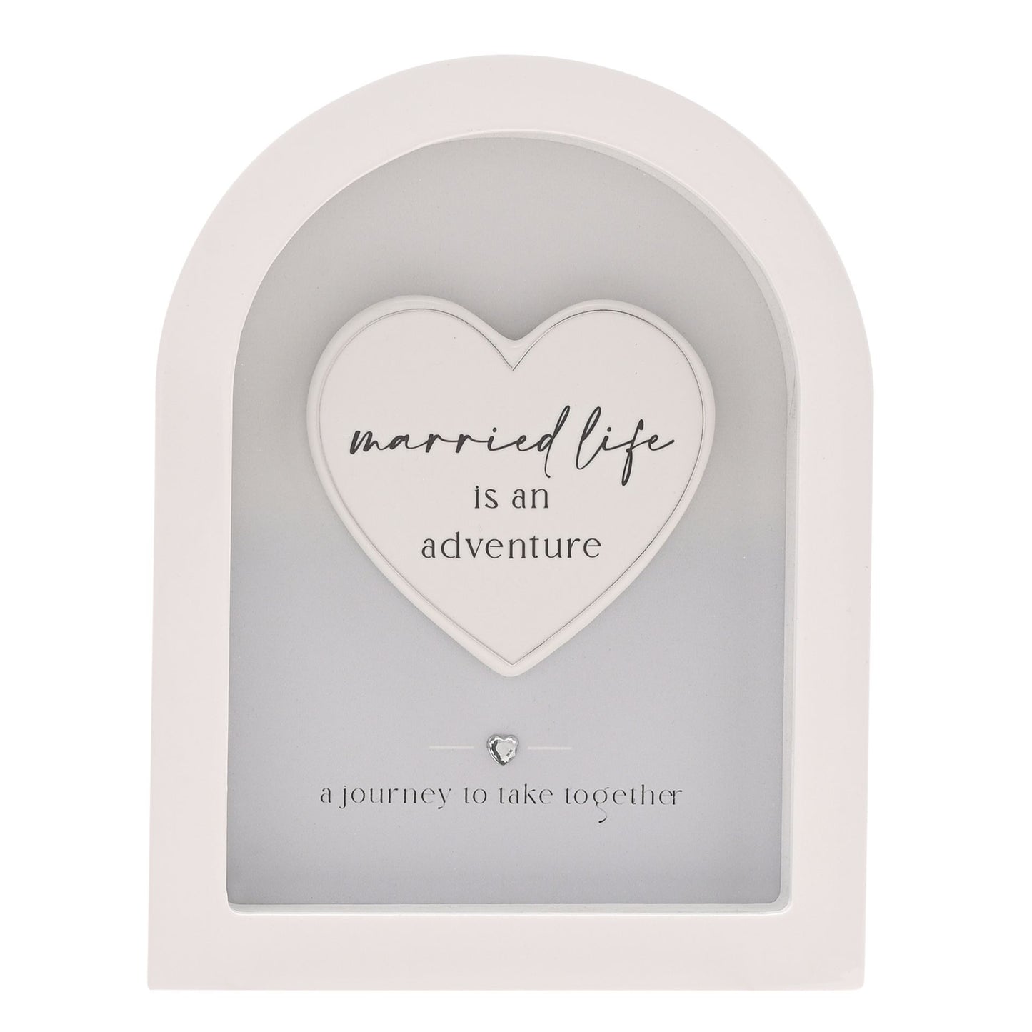 Amore Arch Plaque 18cm - Married