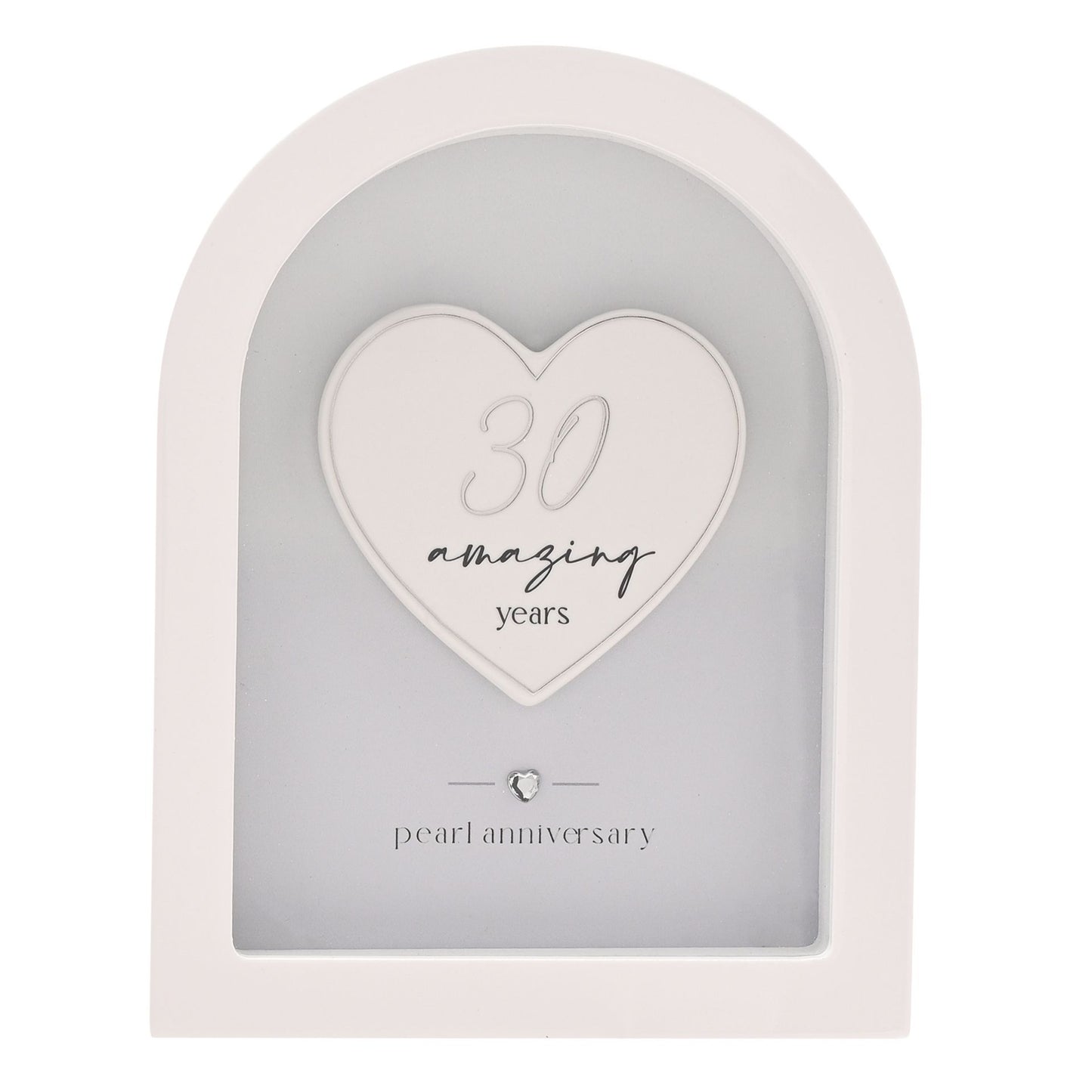 Amore Arch Plaque 18cm - 30 Years