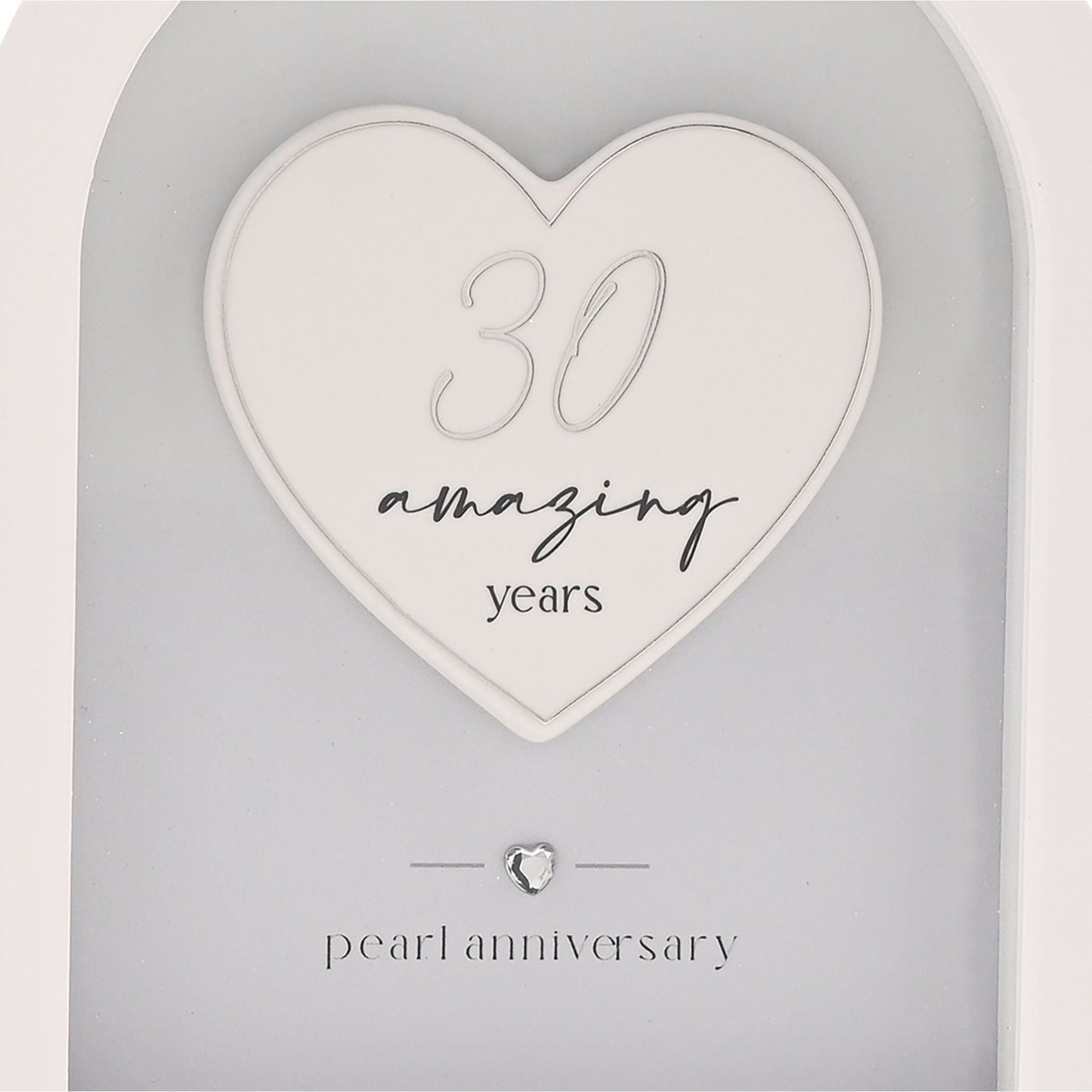 Amore Arch Plaque 18cm - 30 Years