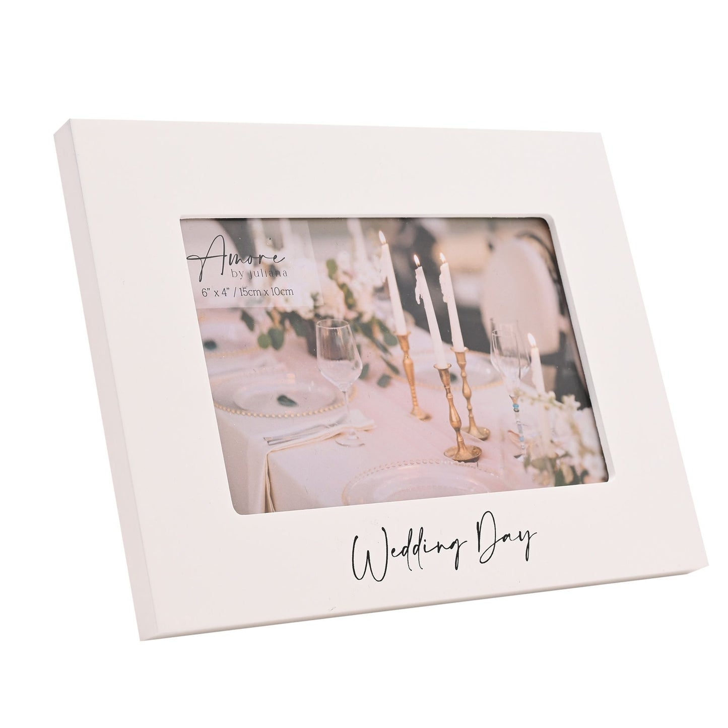 Amore Photo Frame 6" x 4" - Wedding Day