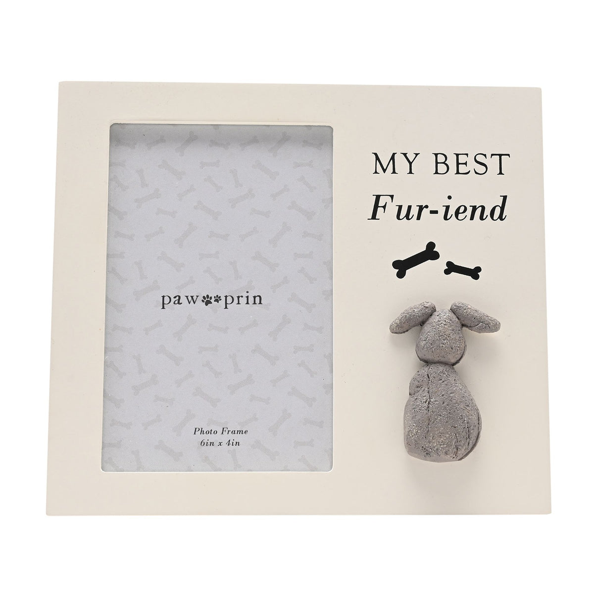 Best of Breed Pebble Style Photo Frame - "My Best Furiend"