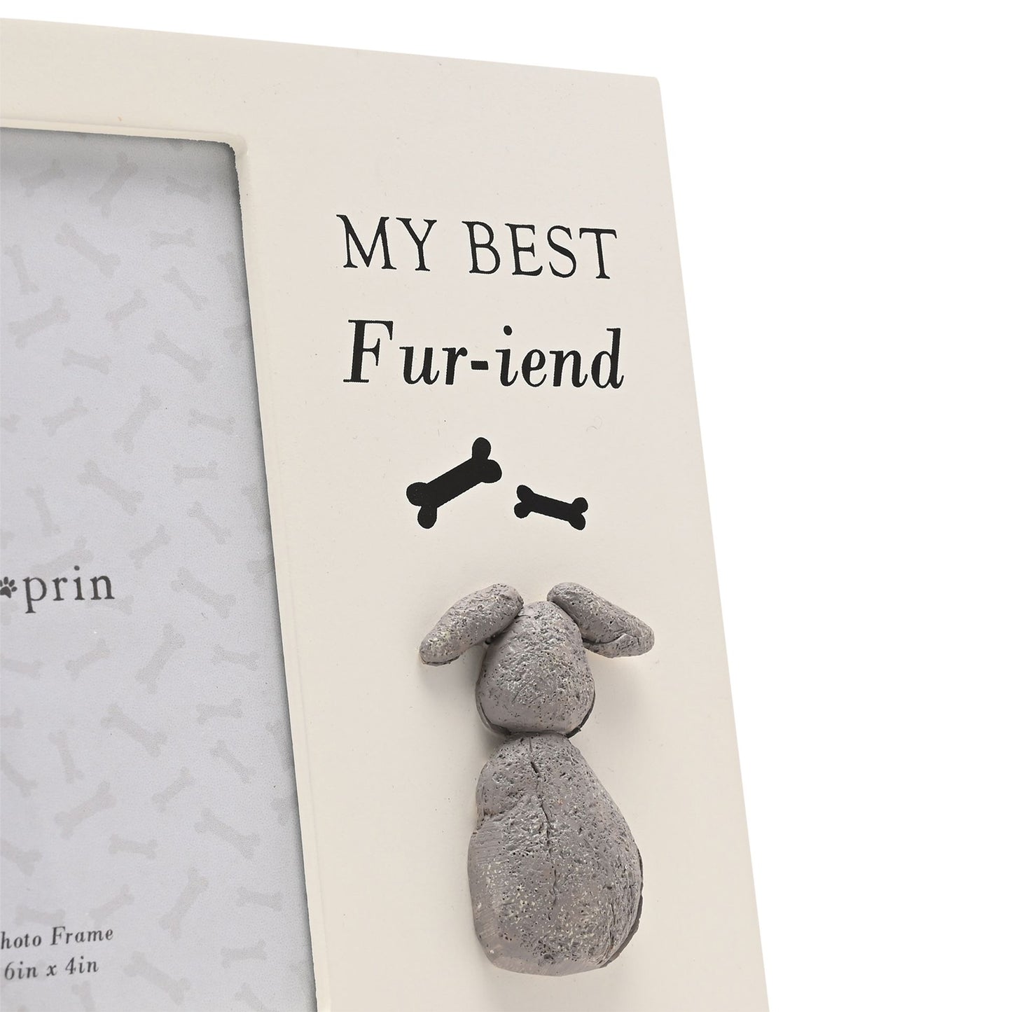Best of Breed Pebble Style Photo Frame - "My Best Furiend"