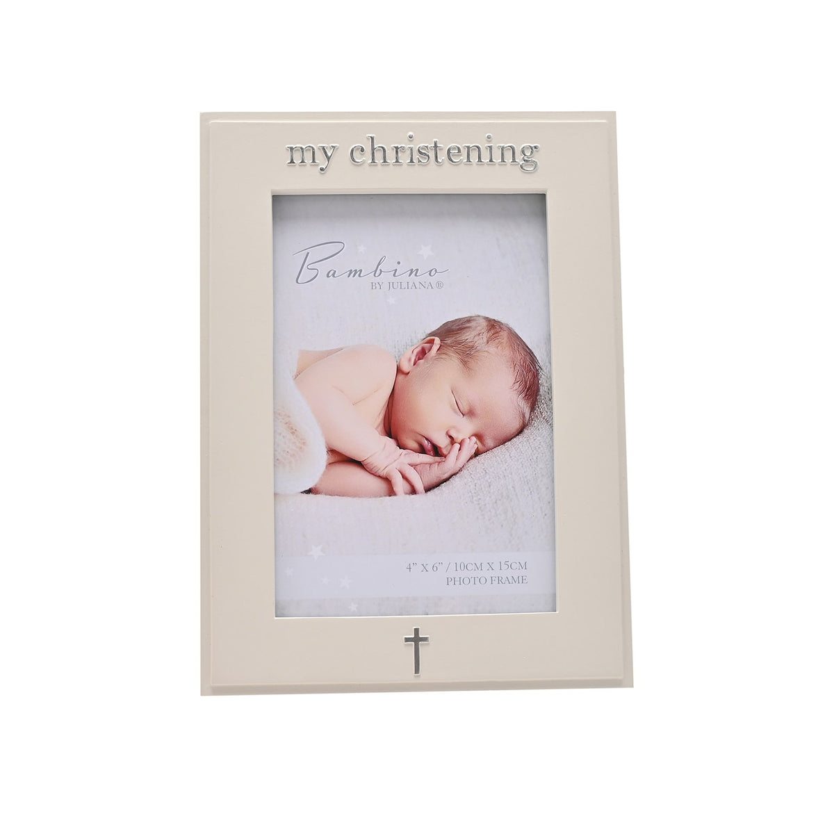 Bambino Resin Photo Frame - My Christening  4" x 6"
