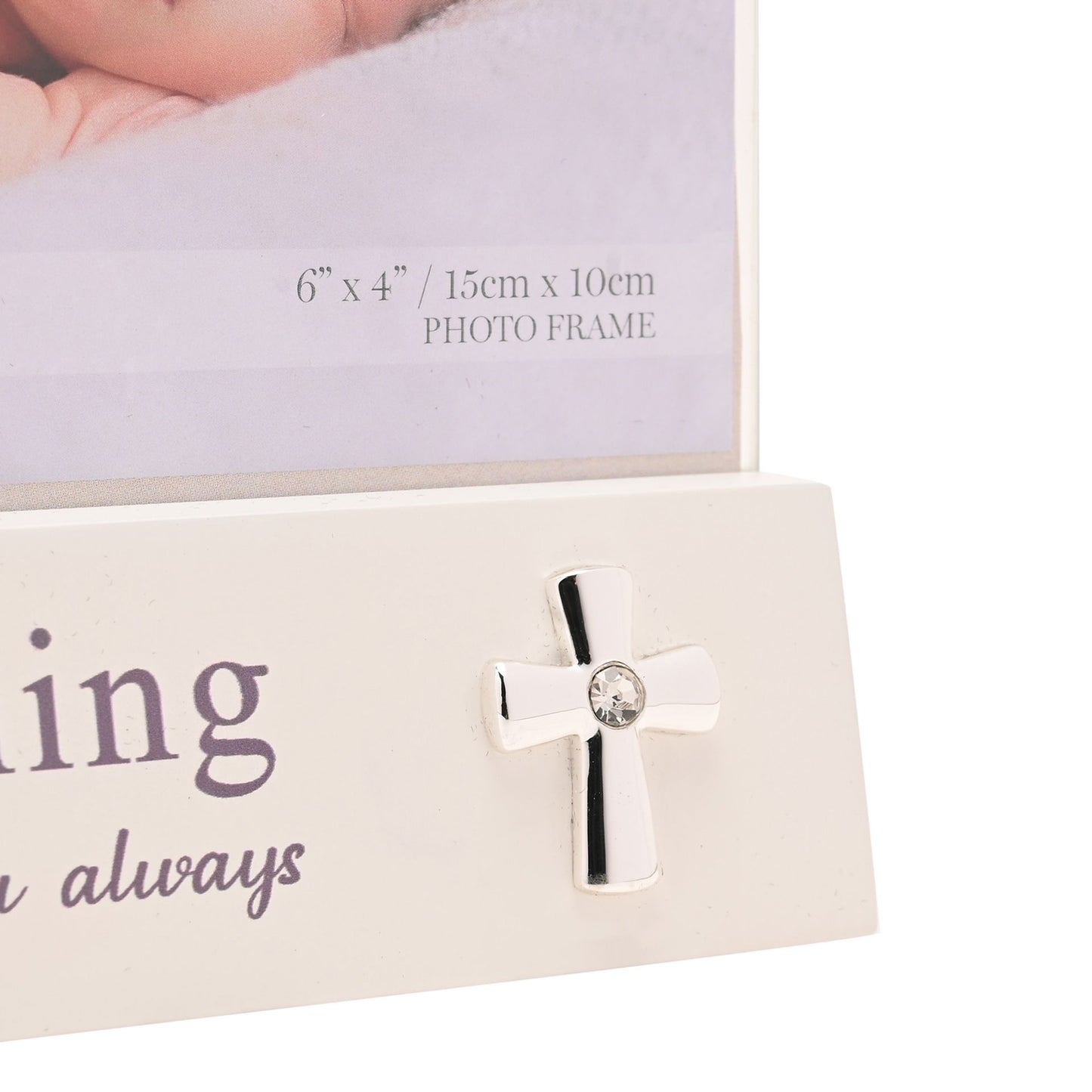 Bambino Block Frame 6" x 4" - Christening