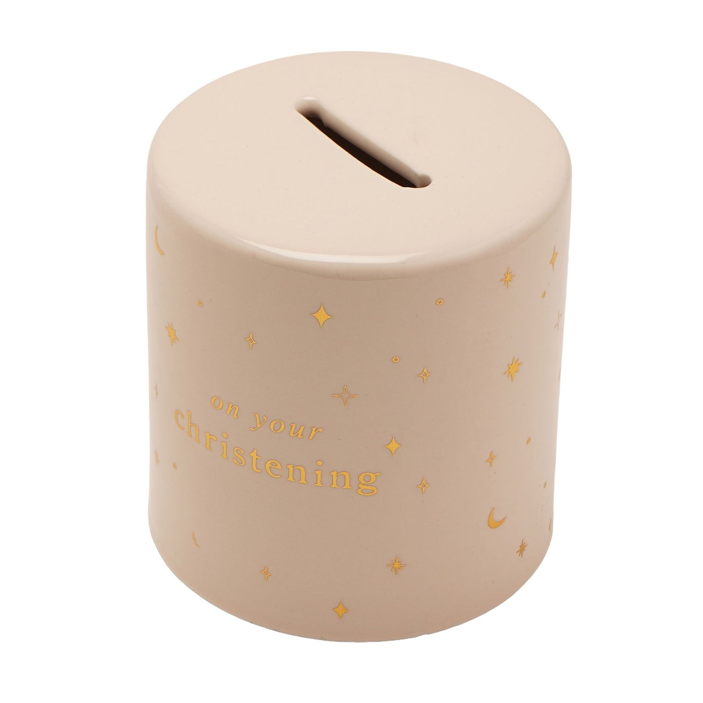 Bambino Round Money Box - Christening