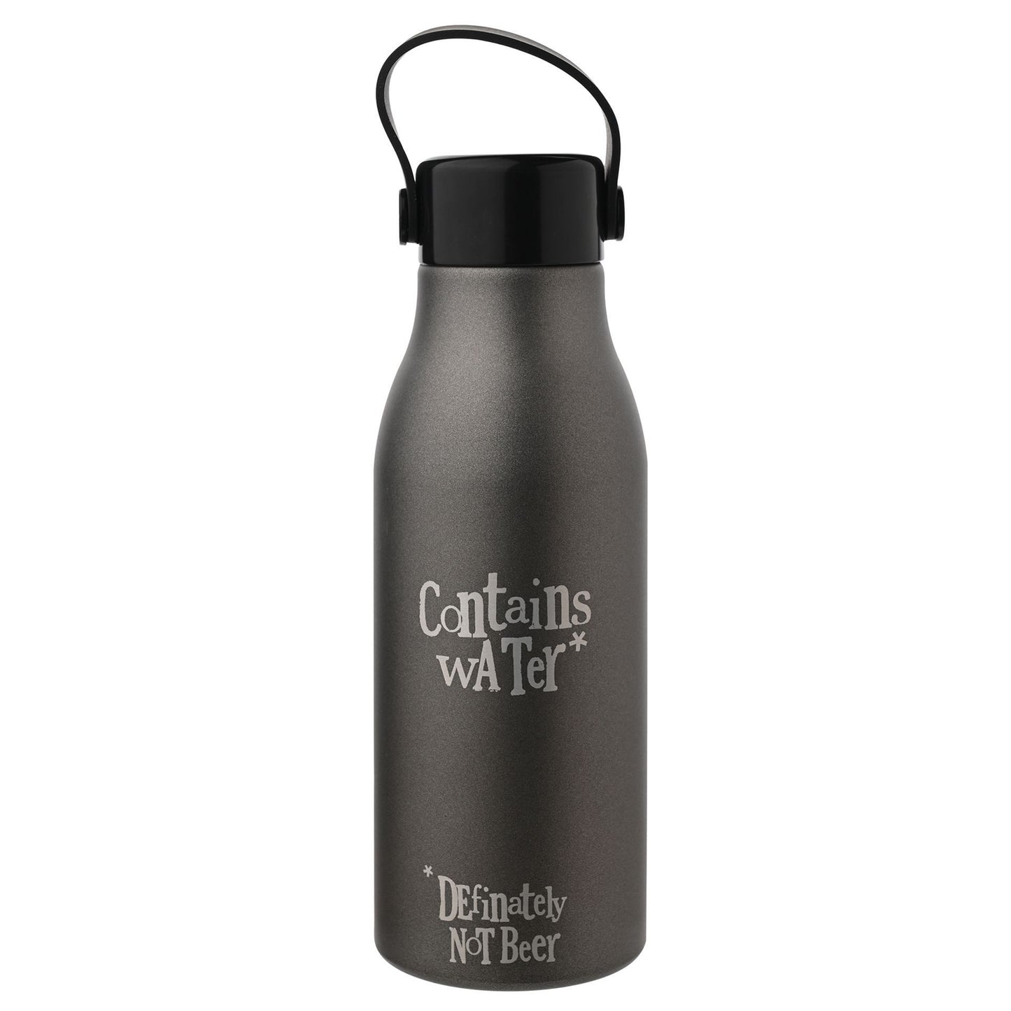 Brightside Aluminium Sports Bottle 680ml - Contains Water Not Beer