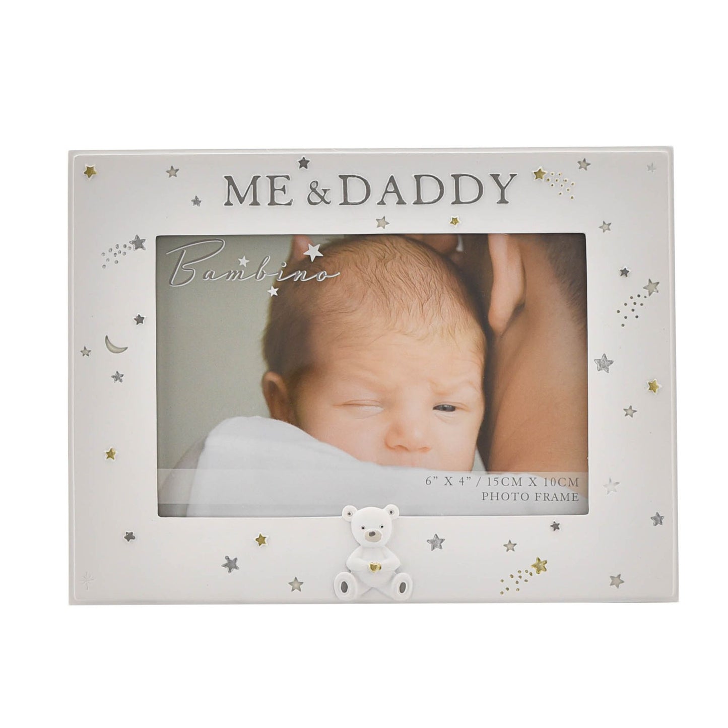 Bambino Resin Daddy & Me 6" x 4"
