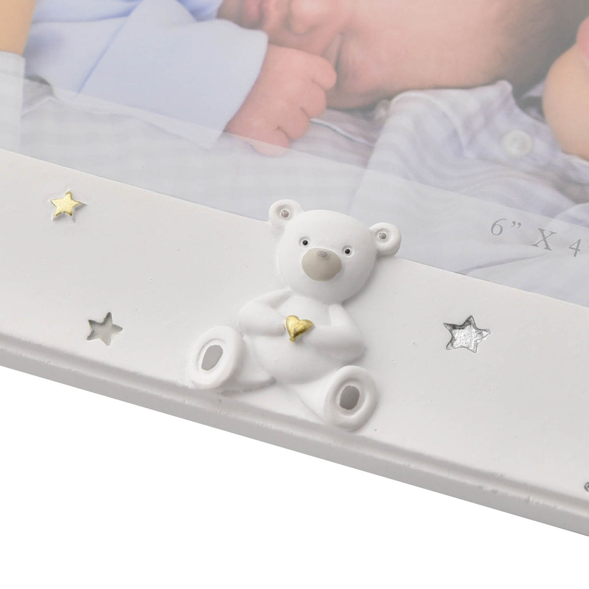 Bambino Resin Me & My Brother Photo Frame 6" x 4"