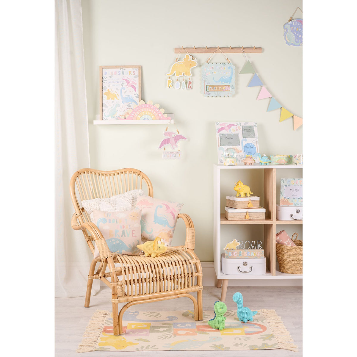 Petit Cheri Dinosaur Frame 6" x 4" - "Mighty Dinosaur"
