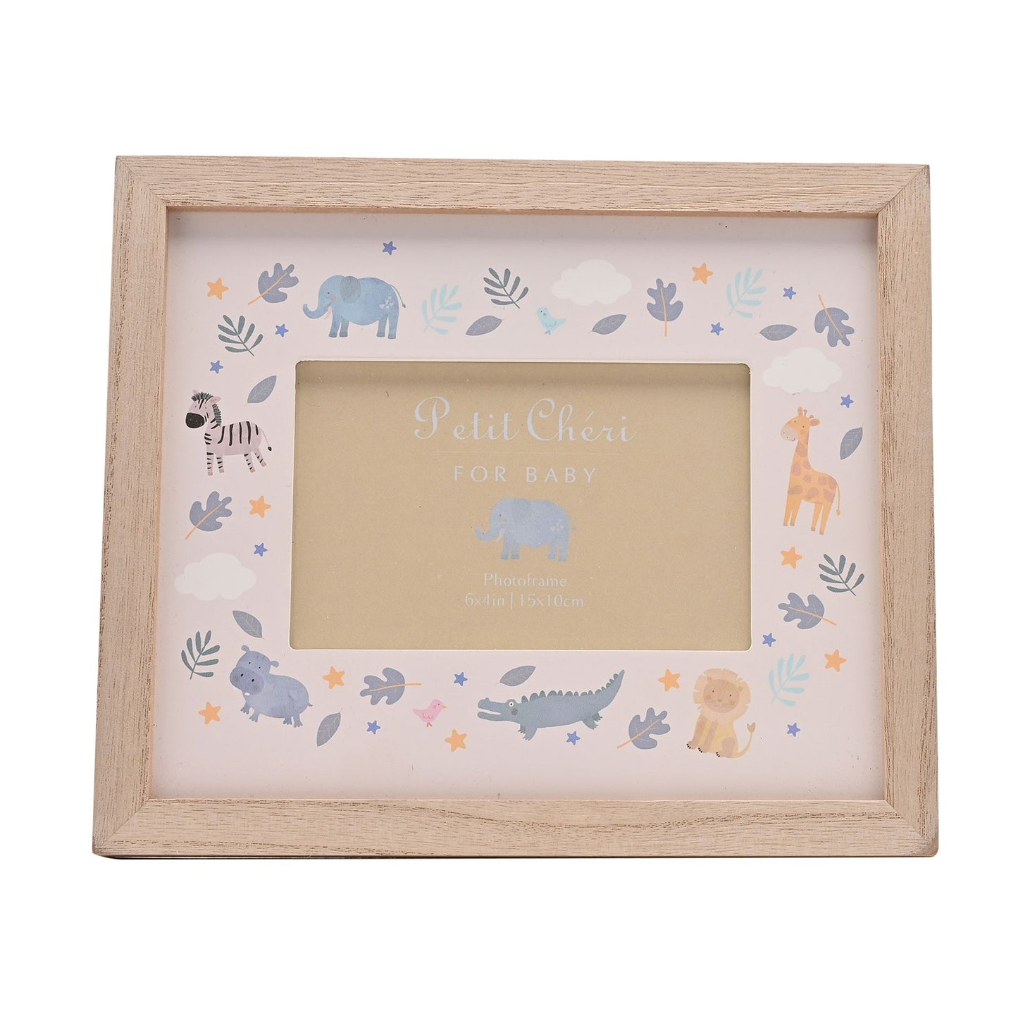 Petit Cheri Animal Border Frame 6" x 4"