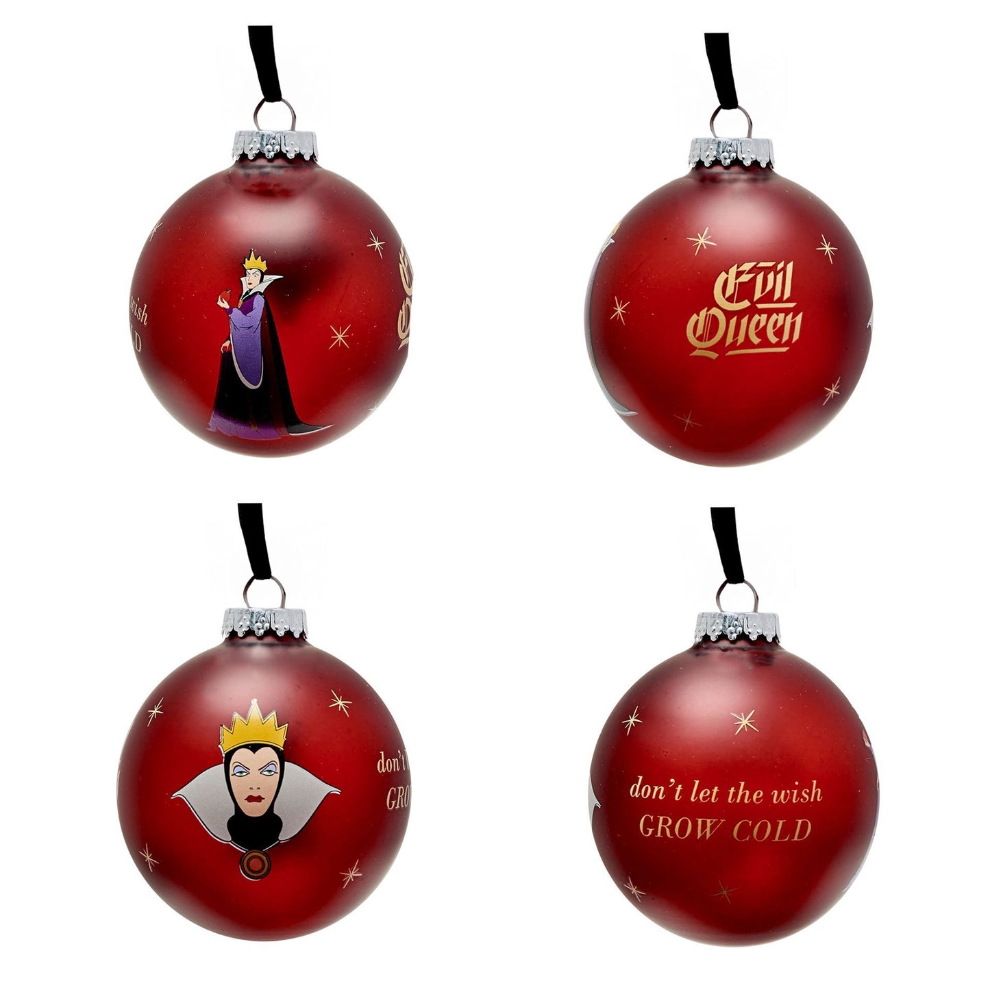 Disney Set of 7 Baubles - Villains