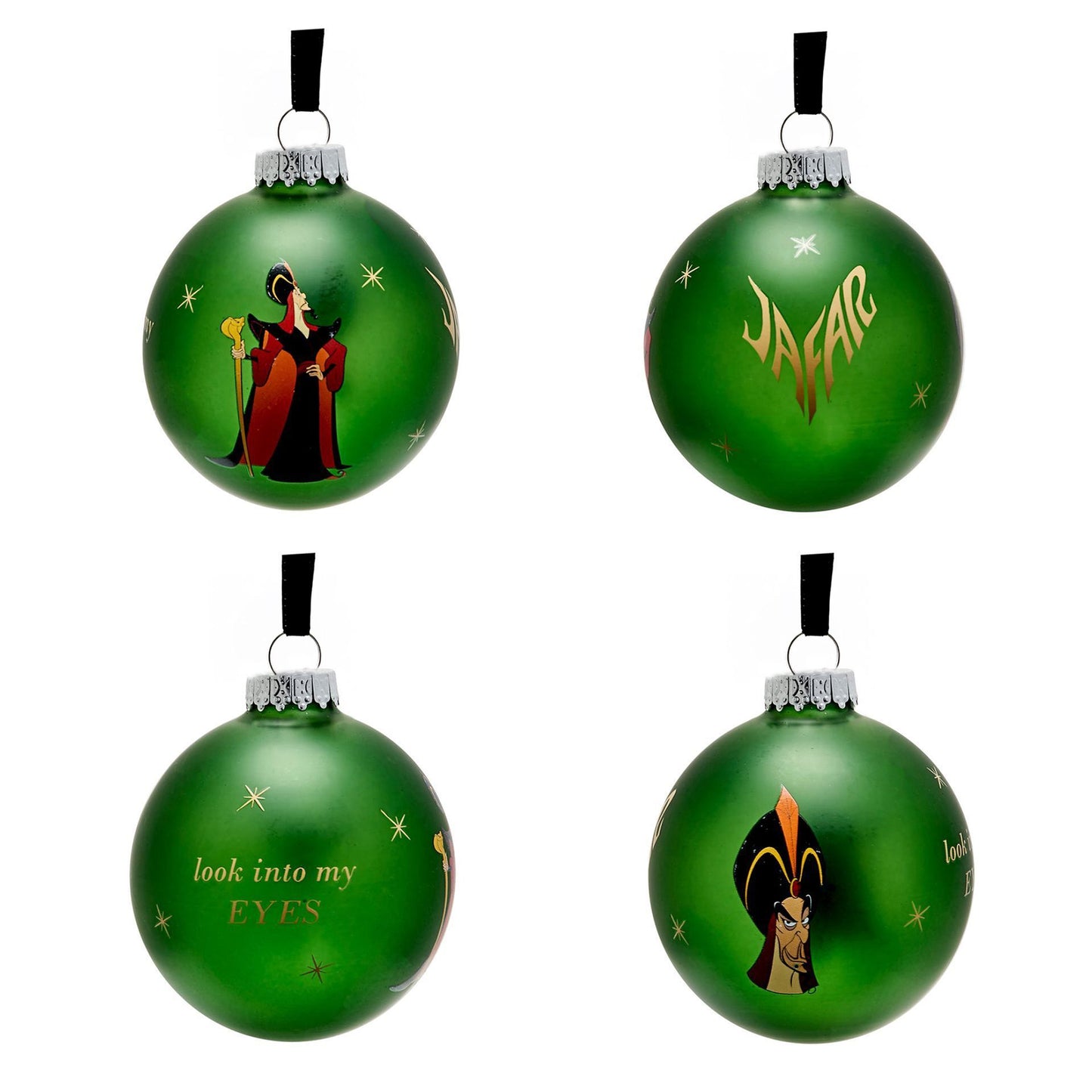 Disney Set of 7 Baubles - Villains