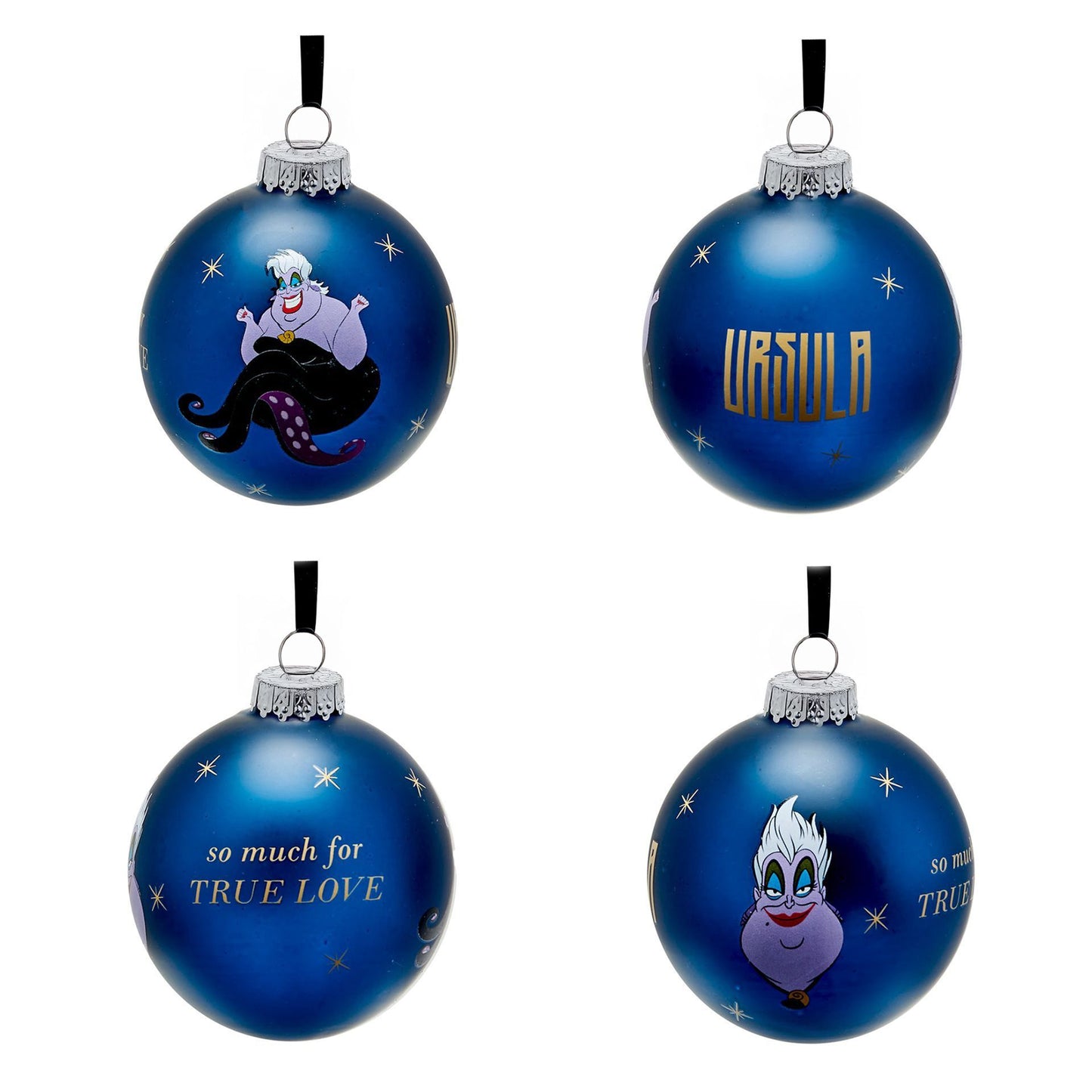 Disney Set of 7 Baubles - Villains