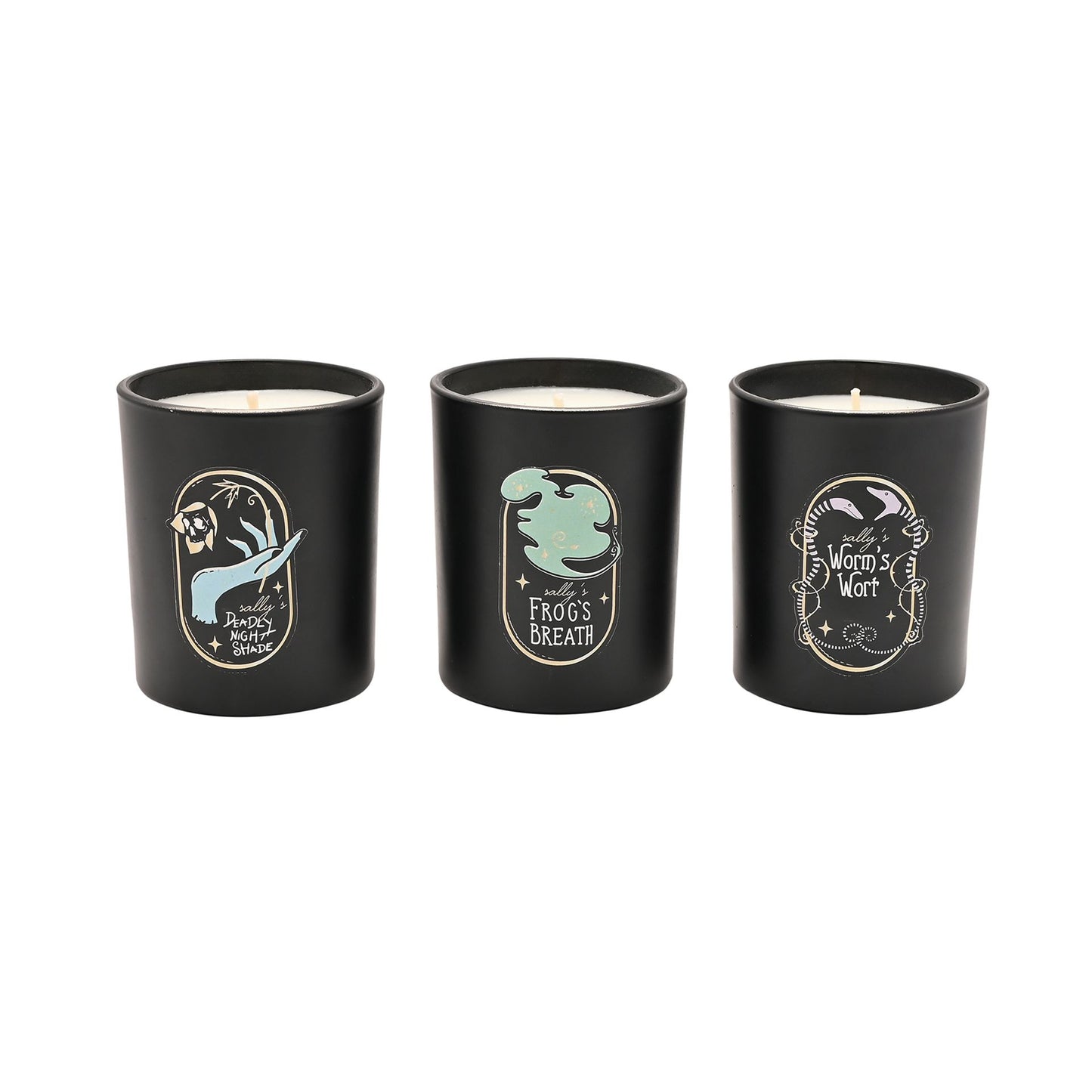 Disney Nightmare Before Christmas Set Of 3 Candles