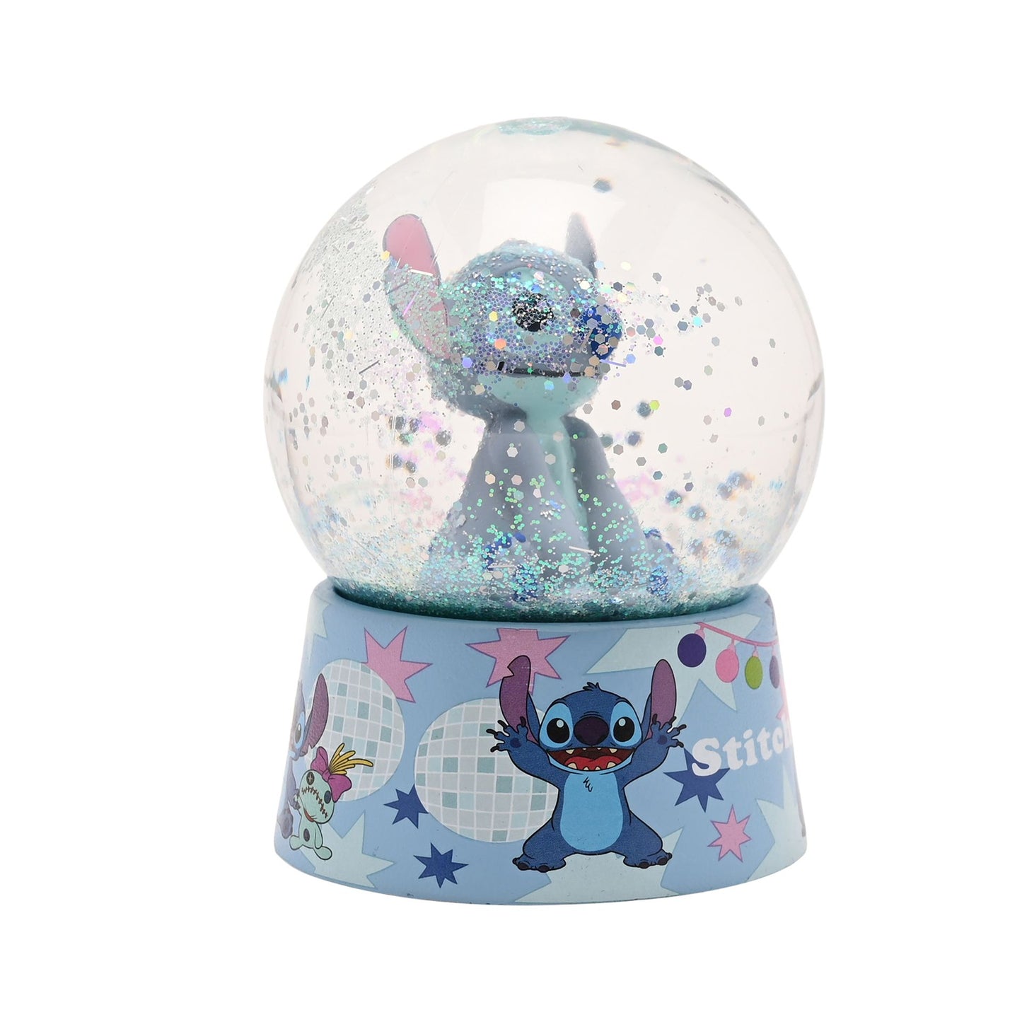 Stitch Plastic Snowglobe