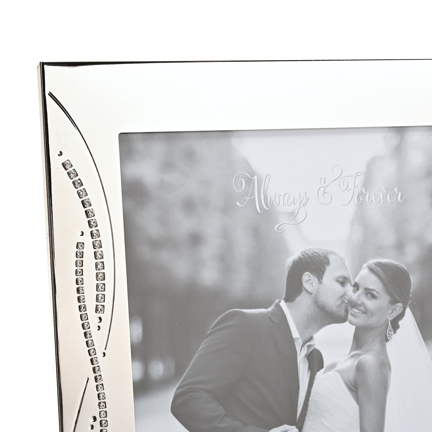 Celebrations Photo Frame with Cryst Reed Design 8x10